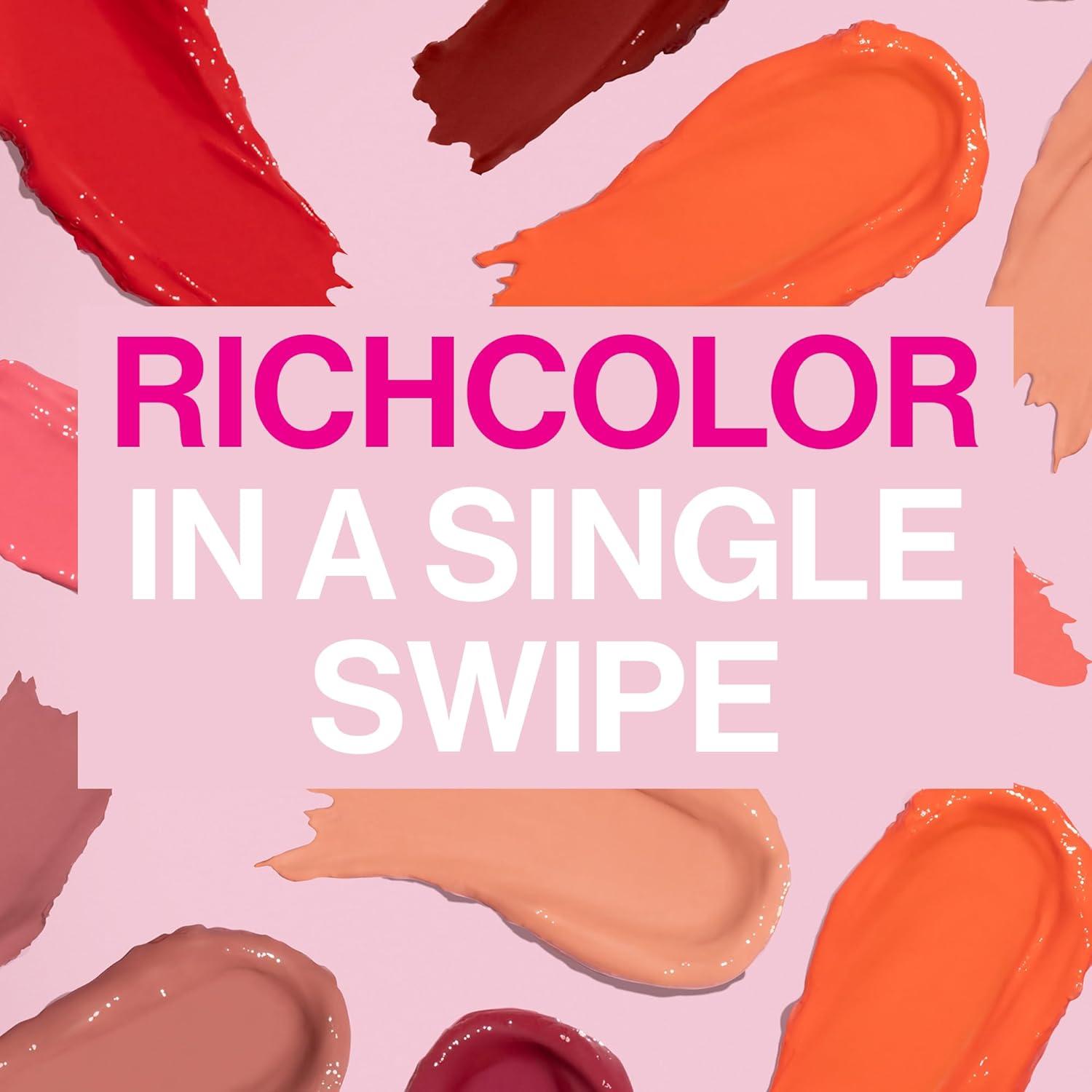 wet n wild Mega Last High-Shine Lipstick Lip Color, Infused with Seed Oils For a Nourishing High-Shine, Buildable & Blendable Creamy Color, Cruelty-Free & Vegan – Pinky Ring(Strawberry Lingerie)