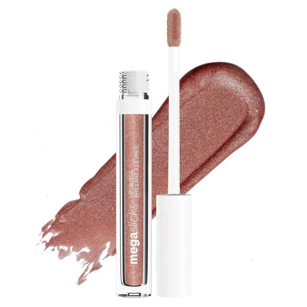 wet n wild MegaSlicks Lip Gloss, Ultra-Glossy, Vitamin-E Enriched, Ultra-Gloss High Shine Moisturizing, Cruelty-Free & Vegan – Berried Treasure(Carded)(Call Me Boss)