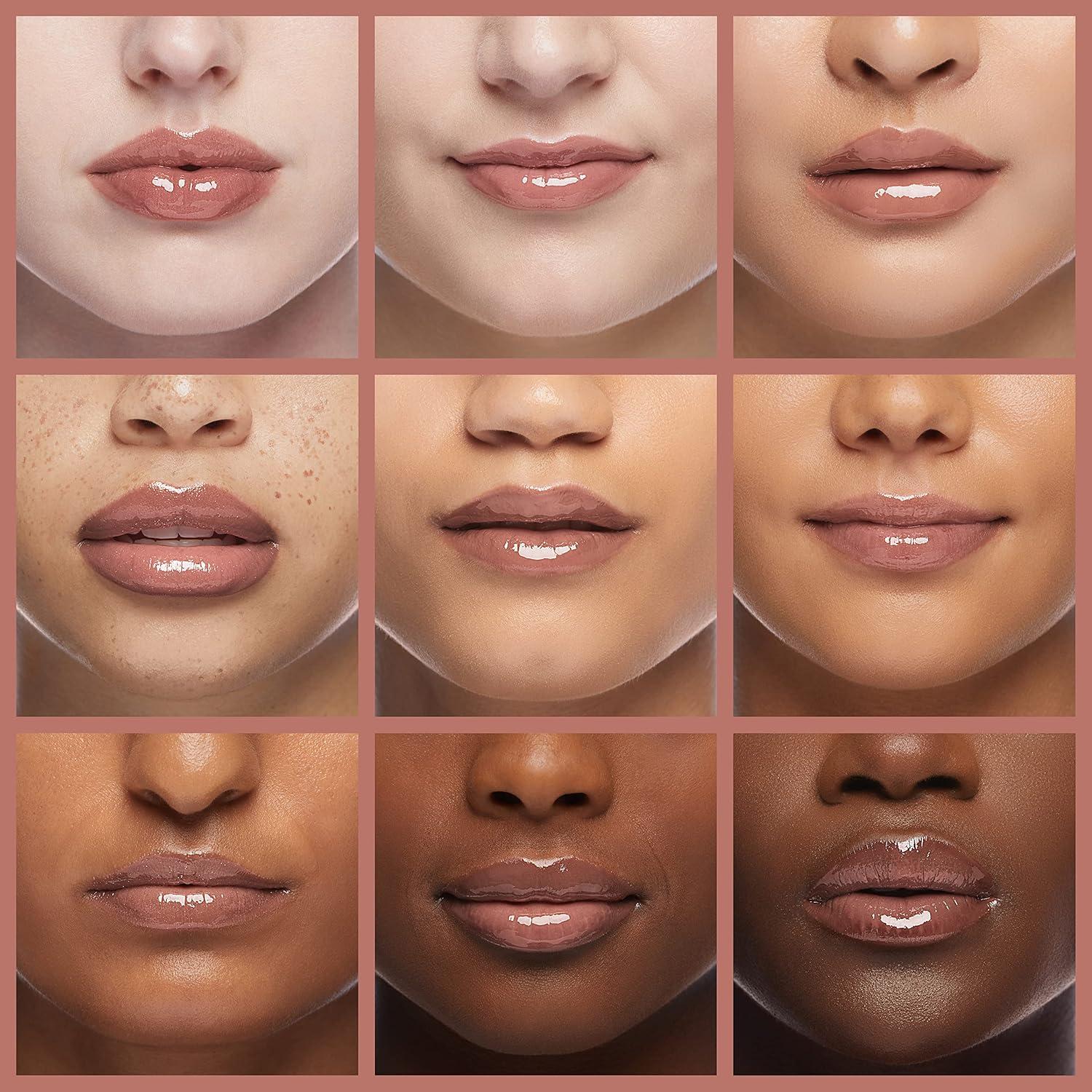 wet n wild MegaSlicks Lip Gloss, Ultra-Glossy, Vitamin-E Enriched, Ultra-Gloss High Shine Moisturizing, Cruelty-Free & Vegan – Berried Treasure(Carded)(Call Me Boss)