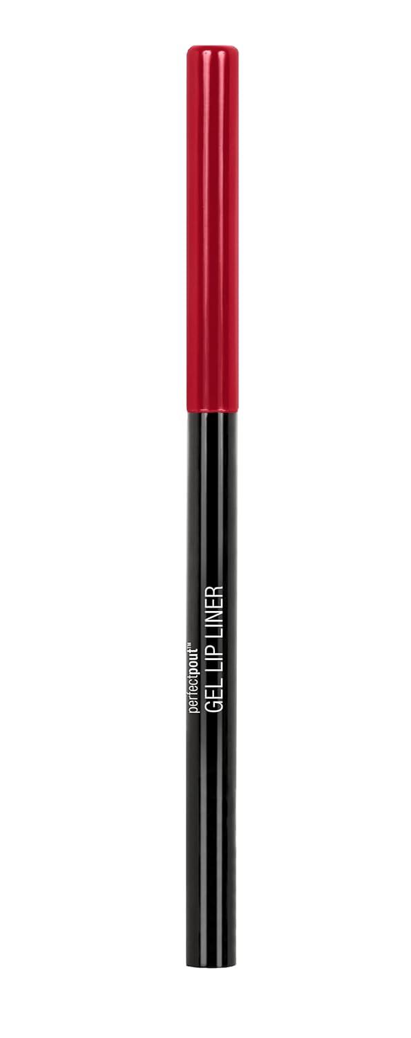 wet n wild Perfect Pout Matte Retractable Gel Lip Liner Pencil, Rich Creamy Long Lasting Color, Well-Defined and Flawless Application, Vegan & Cruelty-Free – Purple Lay Down the Mauves(Red The Scene)