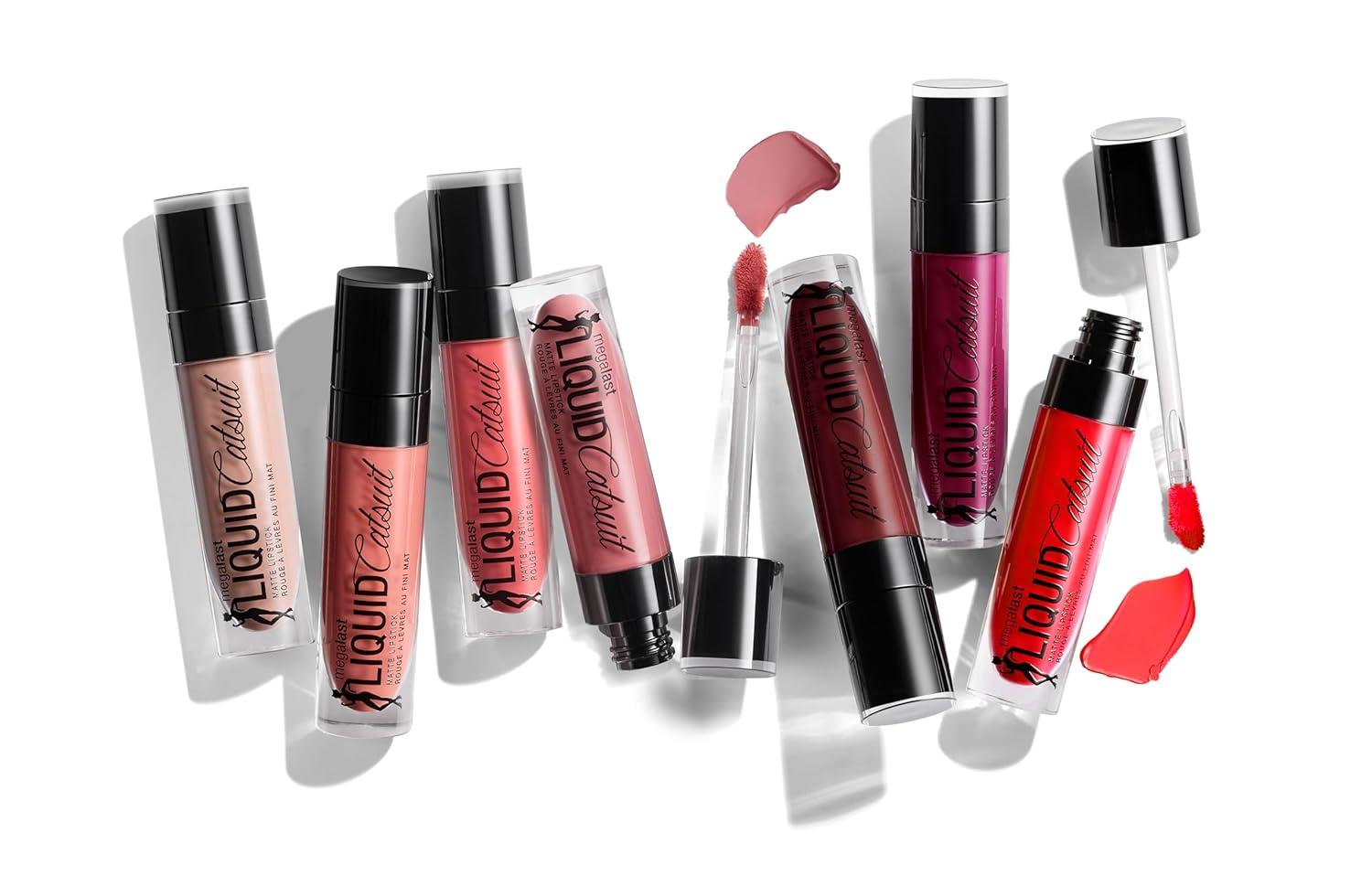 wet n wild Megalast Catsuit Matte Liquid Lipstick, Red Give Me Mocha | Lip Color Makeup | Moisturizing | Creamy | Smudge Proof(Give Me Mocha)