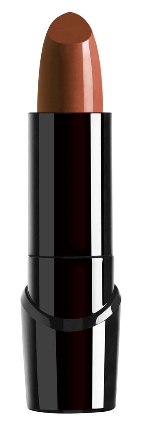 wet n wild Silk Finish Lipstick, Hydrating Rich Buildable Lip Color, Formulated with Vitamins A,E, & Macadamia for Ultimate Hydration, Cruelty-Free & Vegan – Hot Red(Mink Brown)