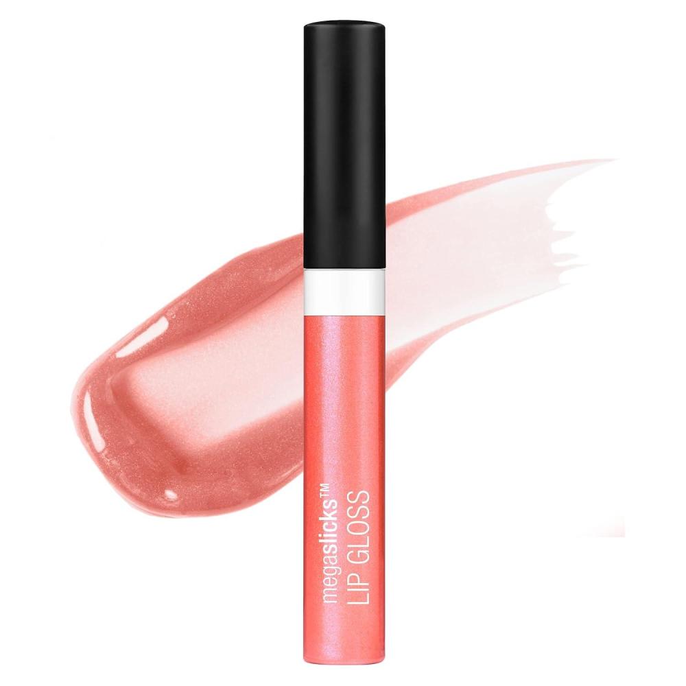 wet n wild MegaSlicks Lip Gloss, Ultra-Glossy, Vitamin-E Enriched, Ultra-Gloss High Shine Moisturizing, Cruelty-Free & Vegan – Berried Treasure(Carded)(Strawberry Ice)