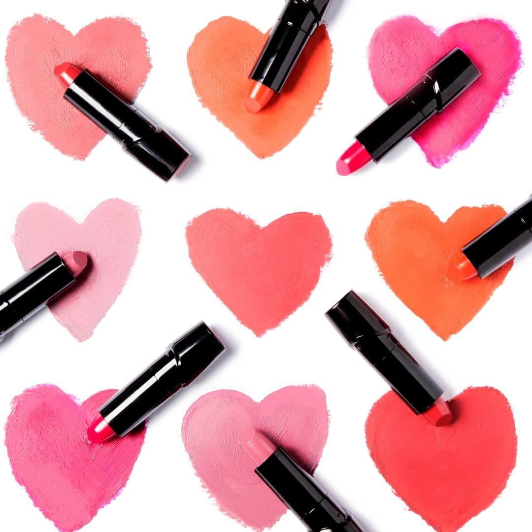 wet n wild Silk Finish Lipstick, Hydrating Rich Buildable Lip Color, Formulated with Vitamins A,E, & Macadamia for Ultimate Hydration, Cruelty-Free & Vegan – Hot Red(Raging Red)