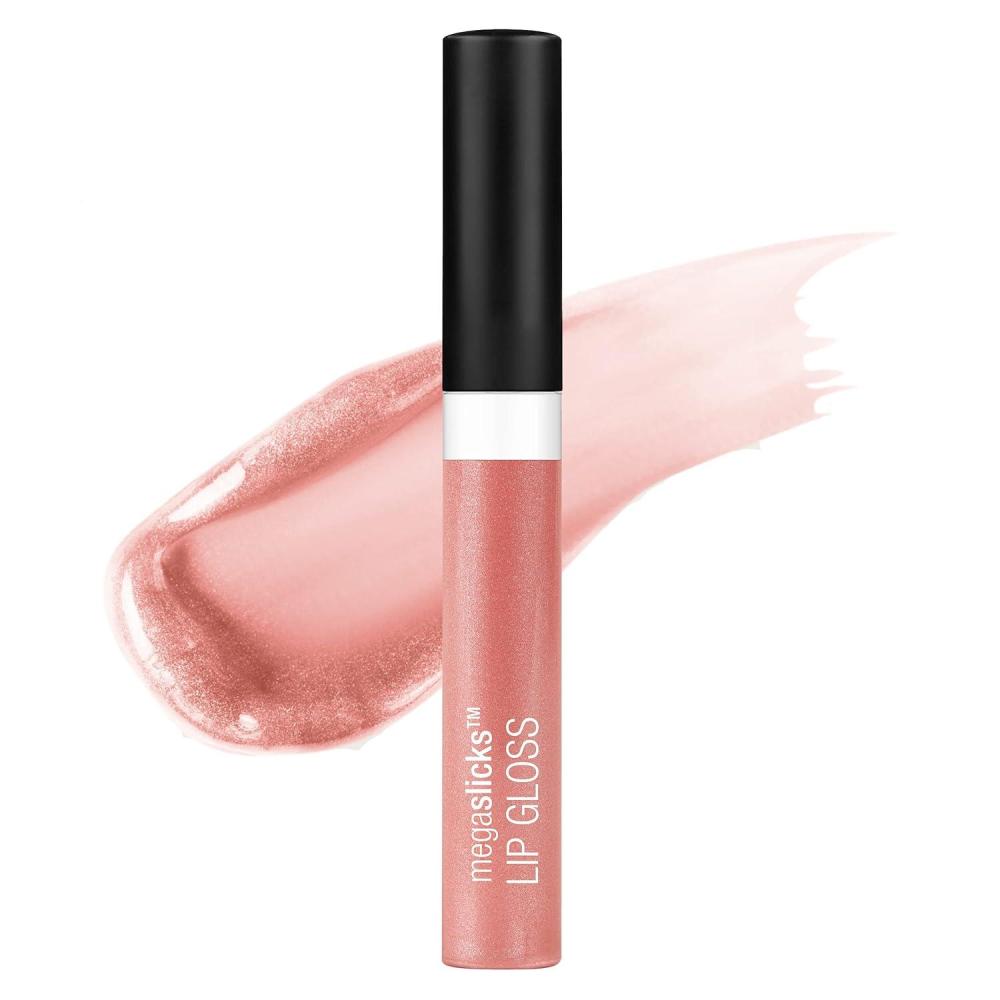 wet n wild MegaSlicks Lip Gloss, Ultra-Glossy, Vitamin-E Enriched, Ultra-Gloss High Shine Moisturizing, Cruelty-Free & Vegan – Berried Treasure(Carded)(Red Cherish)