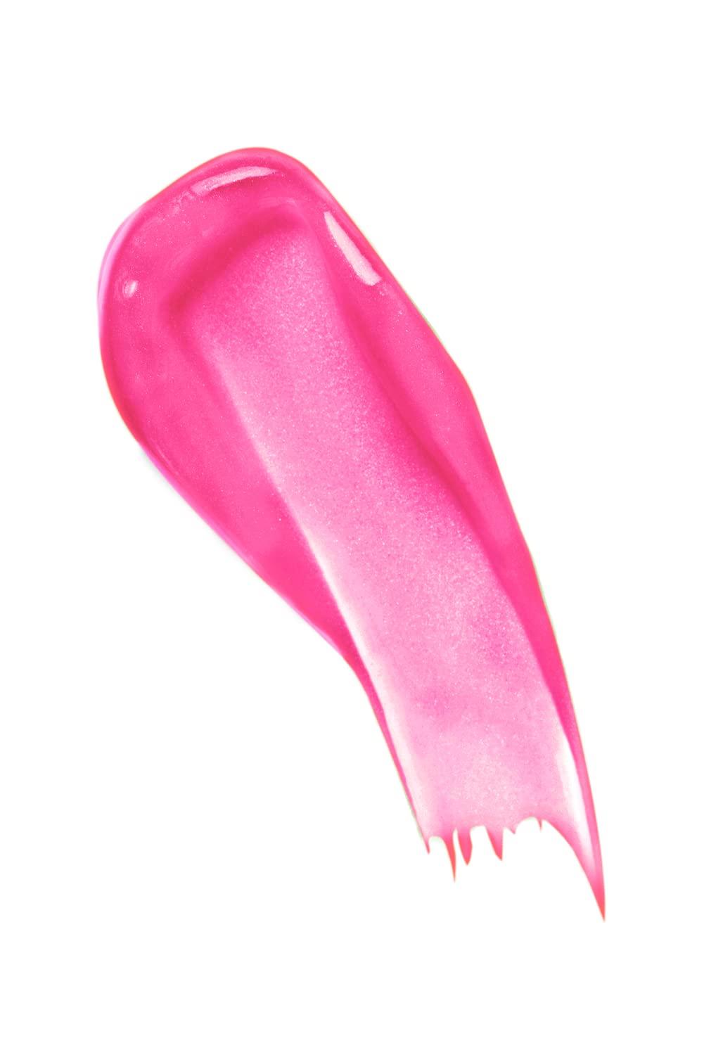 wet n wild MegaSlicks Lip Gloss, Ultra-Glossy, Vitamin-E Enriched, Ultra-Gloss High Shine Moisturizing, Cruelty-Free & Vegan – Berried Treasure(Carded)(Cotton Candy)