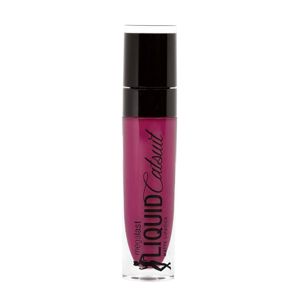 wet n wild Megalast Catsuit Matte Liquid Lipstick, Red Give Me Mocha | Lip Color Makeup | Moisturizing | Creamy | Smudge Proof(Berry Recognize)