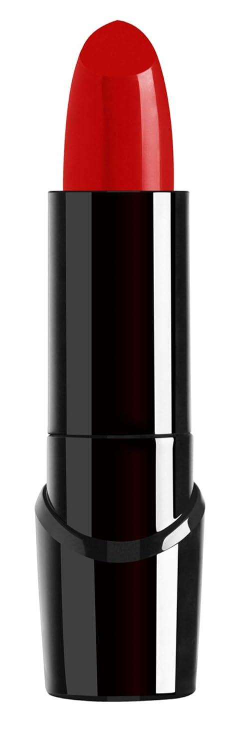 wet n wild Silk Finish Lipstick, Hydrating Rich Buildable Lip Color, Formulated with Vitamins A,E, & Macadamia for Ultimate Hydration, Cruelty-Free & Vegan – Hot Red(Hot Red)