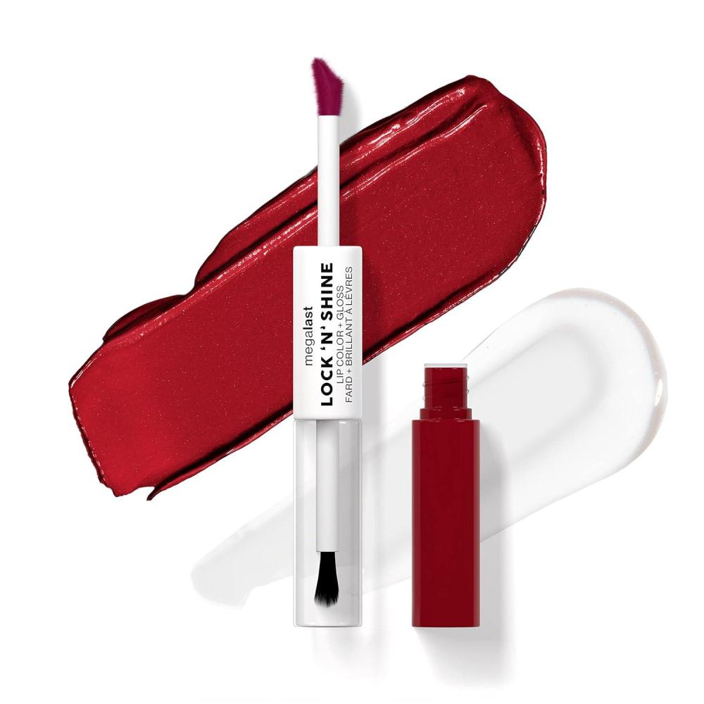 wet n wild Megalast Lock ‘N’ Shine Lip Color + Gloss Lotus Petal(Red-y For Me)