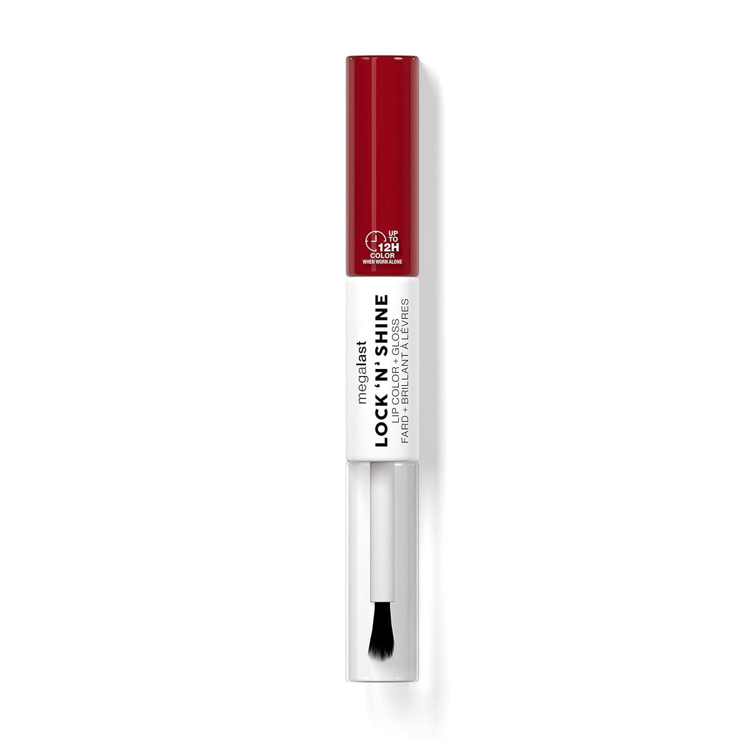 wet n wild Megalast Lock ‘N’ Shine Lip Color + Gloss Lotus Petal(Red-y For Me)