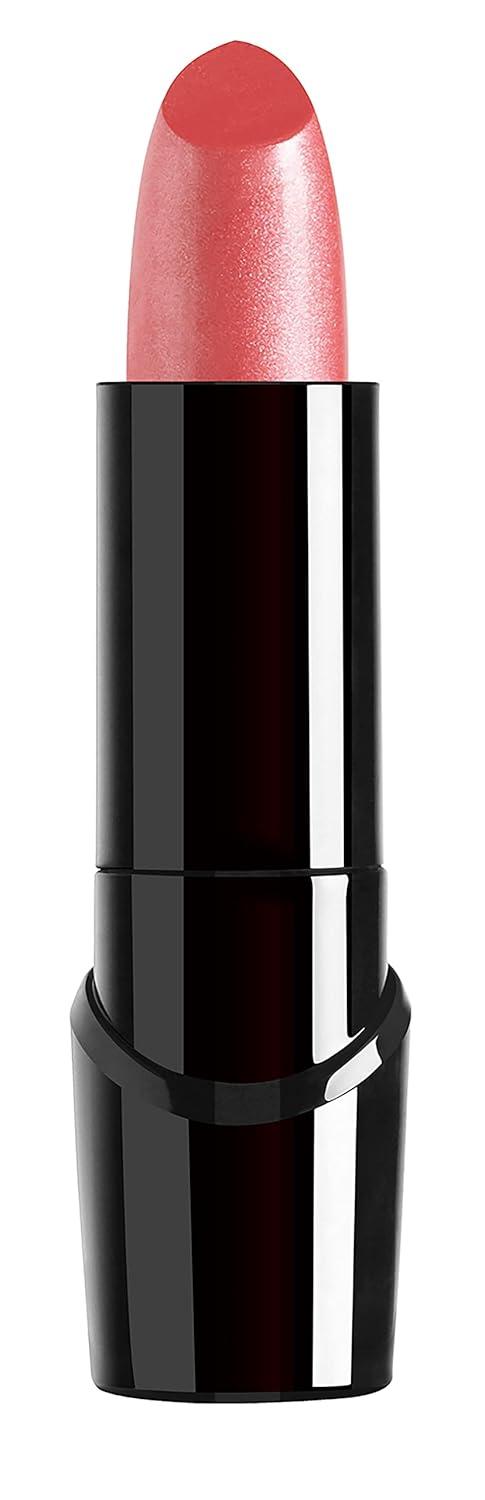 wet n wild Silk Finish Lipstick, Hydrating Rich Buildable Lip Color, Formulated with Vitamins A,E, & Macadamia for Ultimate Hydration, Cruelty-Free & Vegan – Hot Red(Sunset Peach)