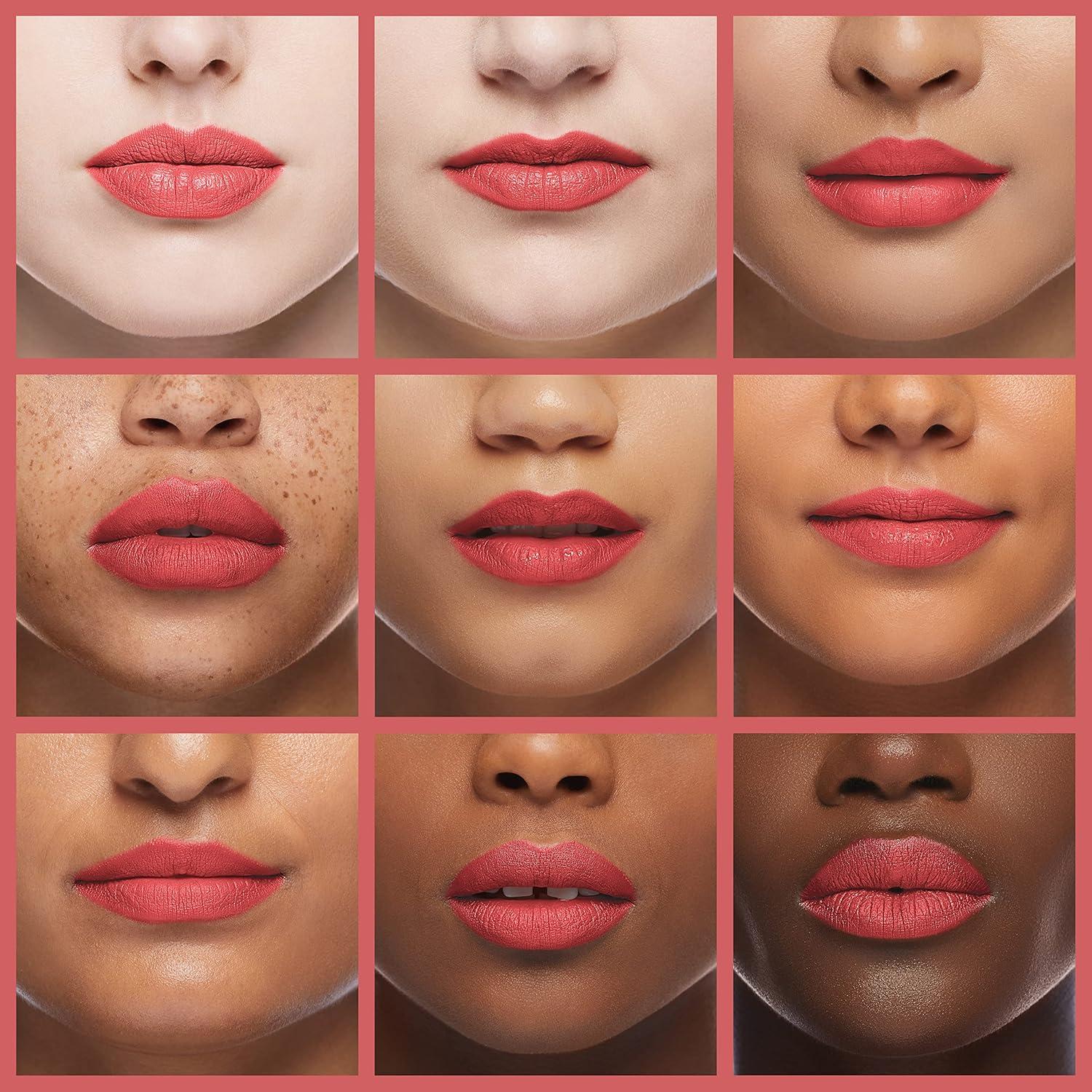wet n wild Silk Finish Lipstick, Hydrating Rich Buildable Lip Color, Formulated with Vitamins A,E, & Macadamia for Ultimate Hydration, Cruelty-Free & Vegan – Hot Red(Sunset Peach)