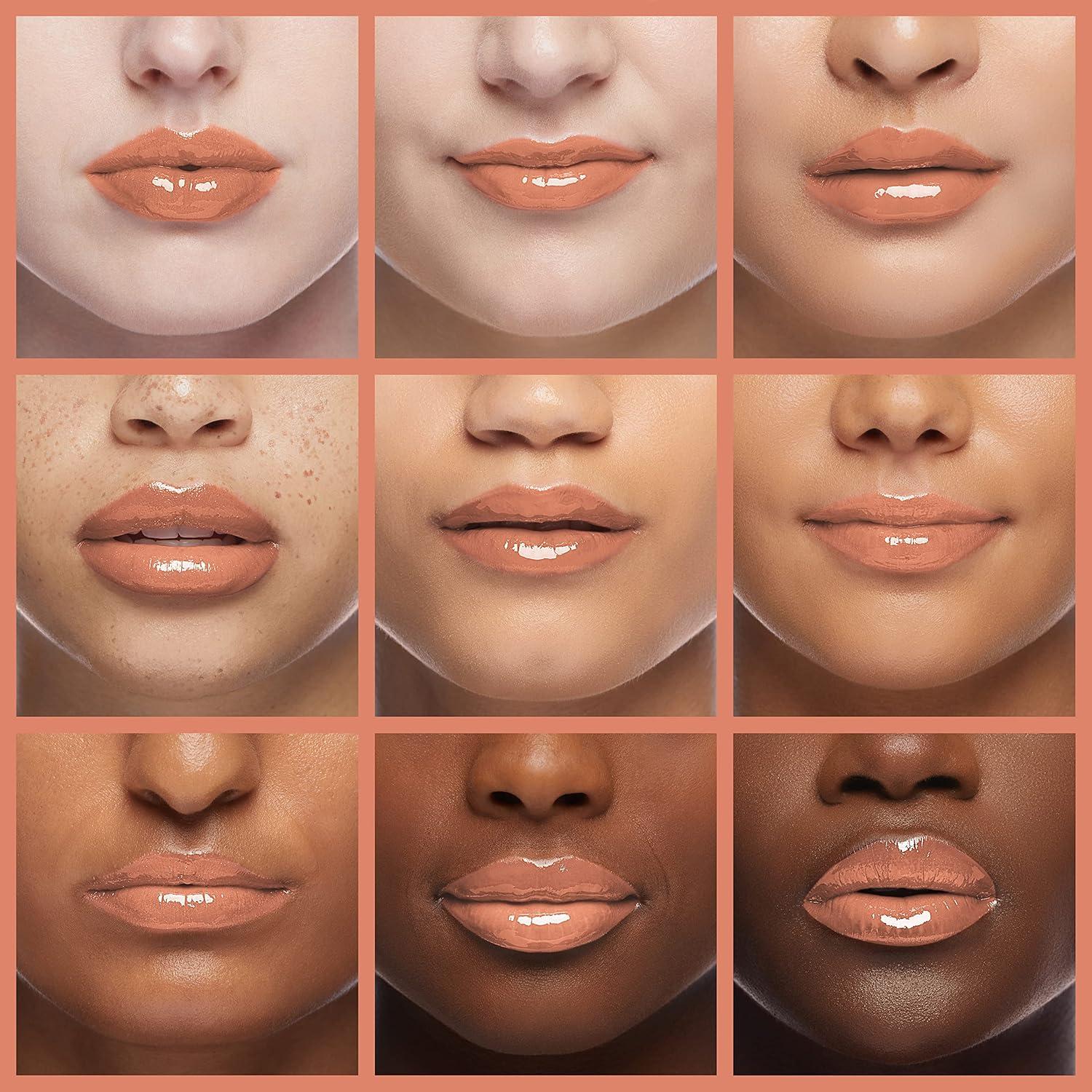 wet n wild Mega Last High-Shine Lipstick Lip Color, Infused with Seed Oils For a Nourishing High-Shine, Buildable & Blendable Creamy Color, Cruelty-Free & Vegan – Pinky Ring(Peach Please)