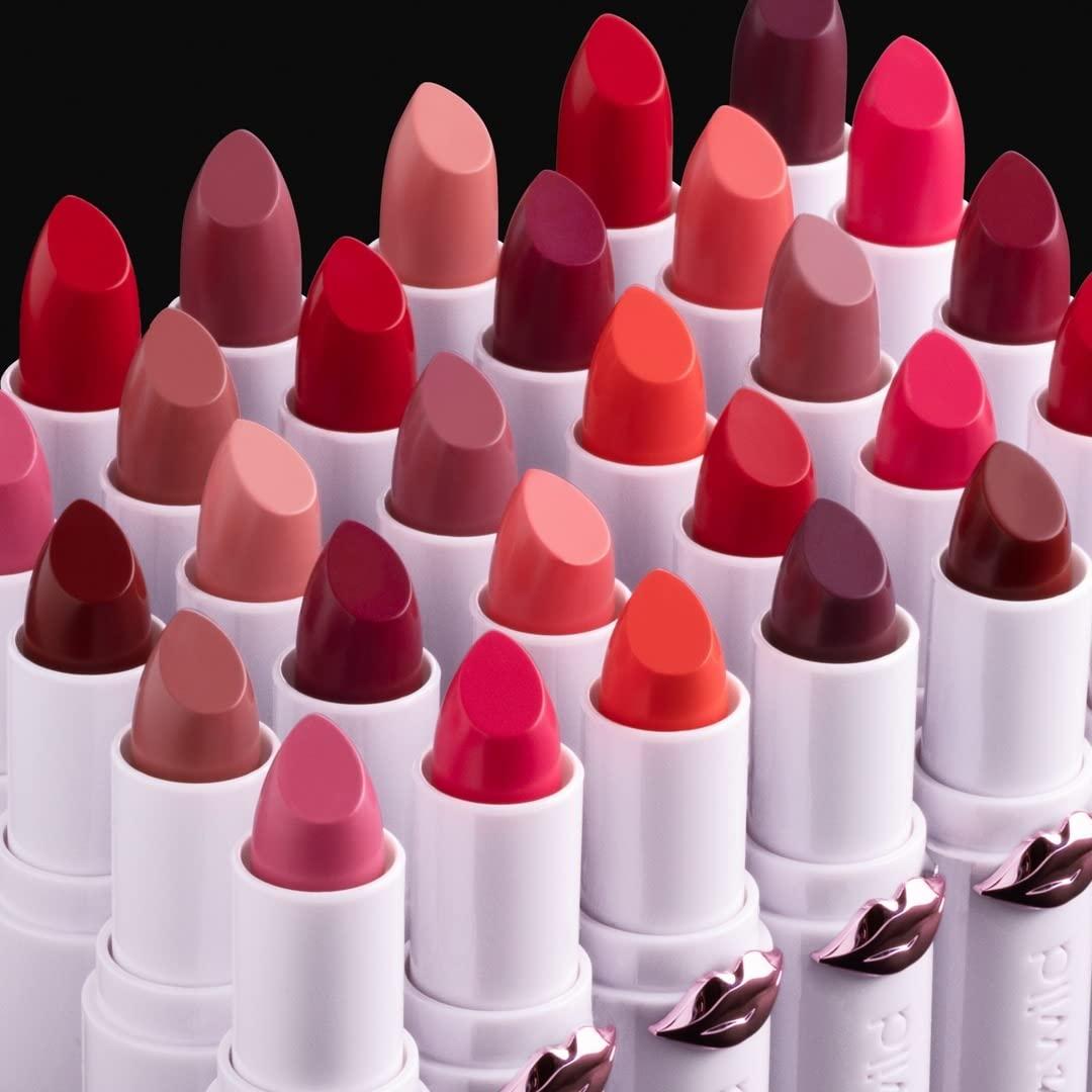 wet n wild Mega Last High-Shine Lipstick Lip Color, Infused with Seed Oils For a Nourishing High-Shine, Buildable & Blendable Creamy Color, Cruelty-Free & Vegan – Pinky Ring(Peach Please)
