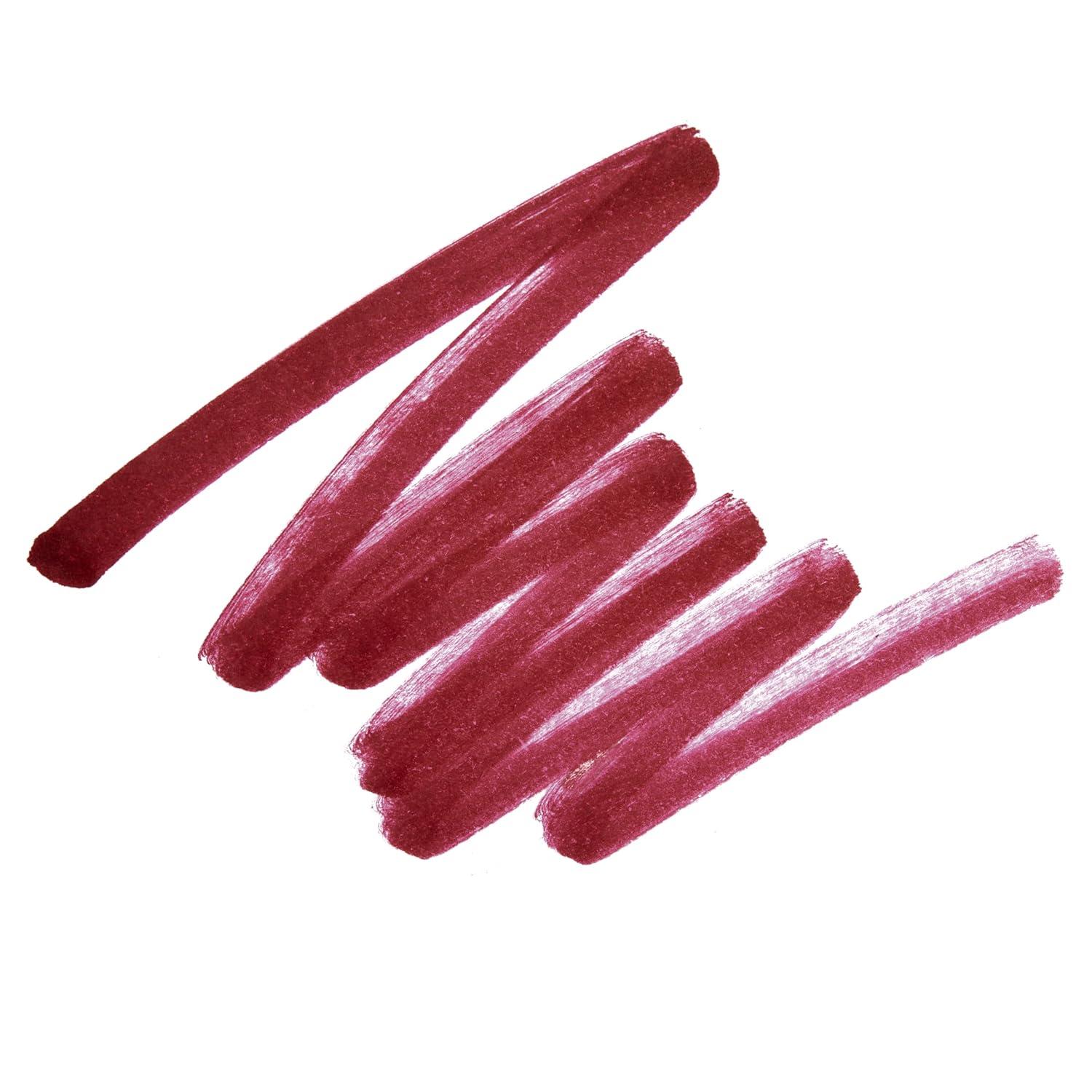 wet n wild Perfect Pout Matte Retractable Gel Lip Liner Pencil, Rich Creamy Long Lasting Color, Well-Defined and Flawless Application, Vegan & Cruelty-Free – Purple Lay Down the Mauves(Spilled Wine)