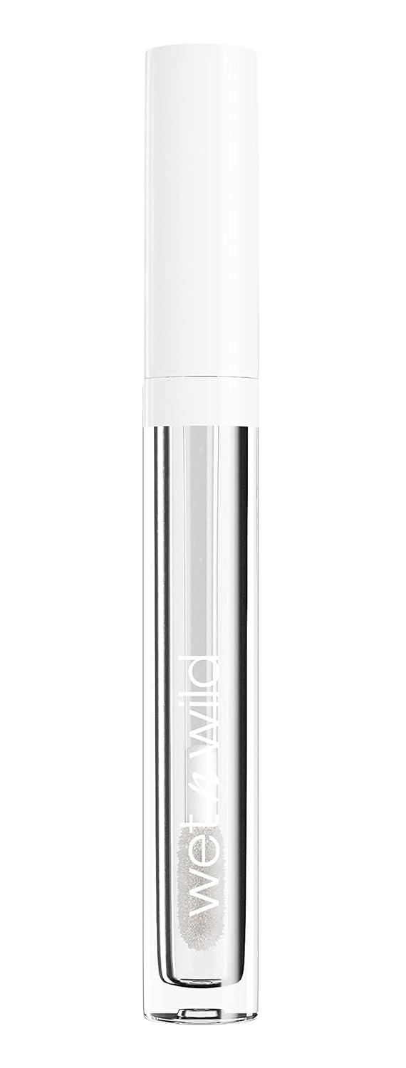 wet n wild MegaSlicks Lip Gloss, Ultra-Glossy, Vitamin-E Enriched, Ultra-Gloss High Shine Moisturizing, Cruelty-Free & Vegan – Berried Treasure(Carded)(Crystal Clear(Pack of 2))