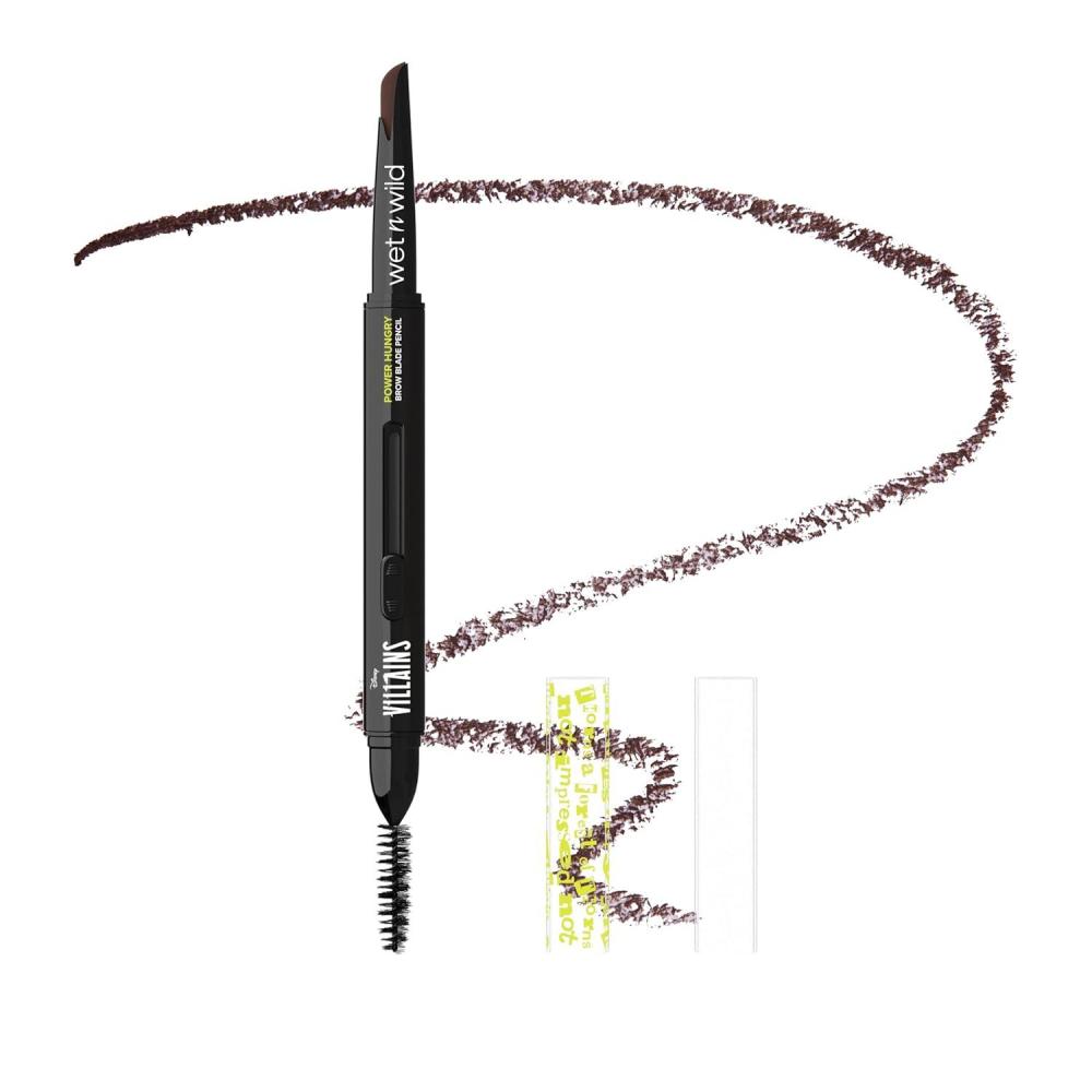 wet n wild Power Hungry Brow Blade Pencil – Dark Brown(1 Count (Pack of 1))