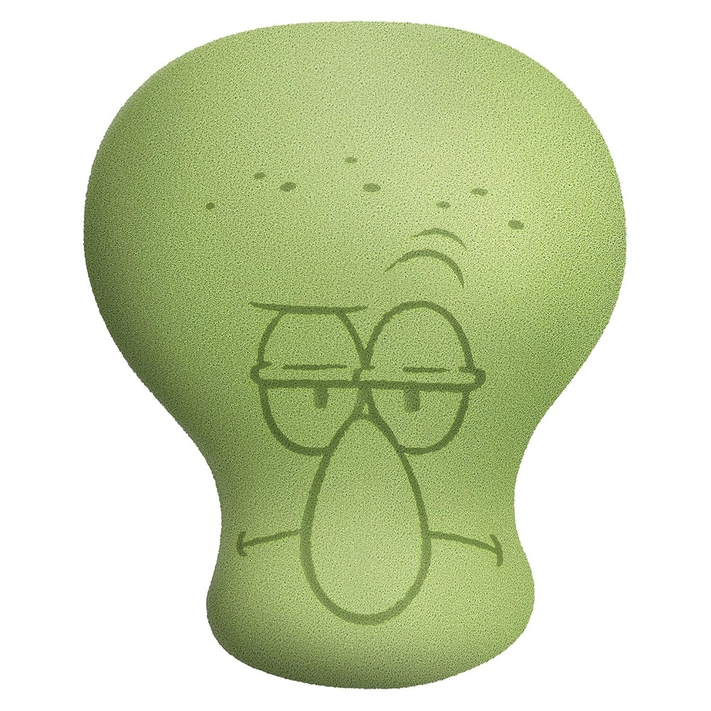 wet n wild SpongeBob SquarePants Collection Makeup Sponge, Hydrophilic Reusable 3D Hourglass Beauty Blender – Squidward Tentacles(Squidward)