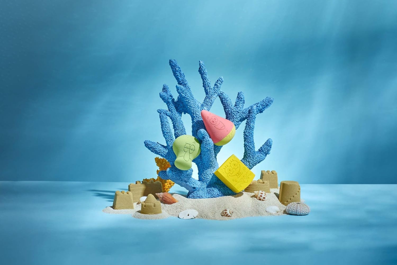 wet n wild SpongeBob SquarePants Collection Makeup Sponge, Hydrophilic Reusable 3D Hourglass Beauty Blender – Squidward Tentacles(Squidward)