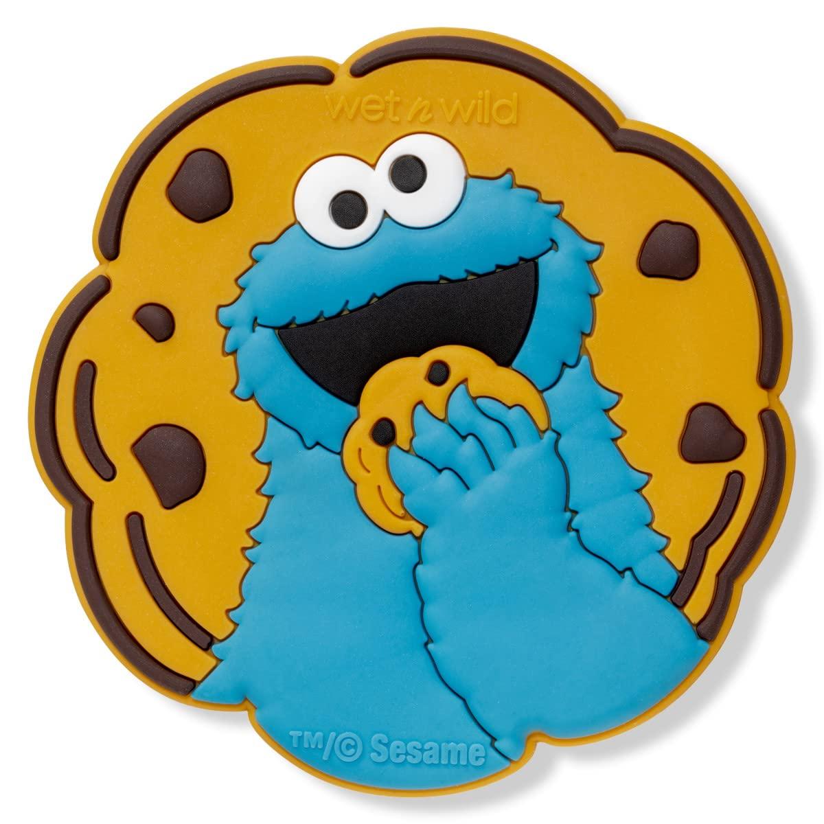 wet n wild SpongeBob Collection Mirror & Keychain Set, Fun & Functional Unbreakable Acrylic Design – Always Looking Up(Me Want Cookie)