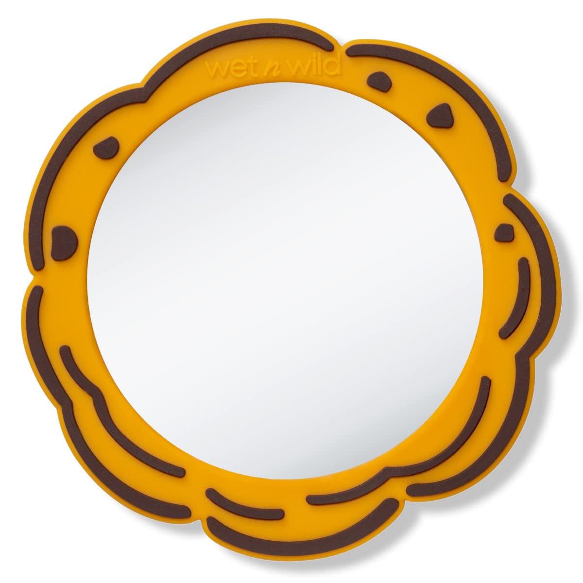wet n wild SpongeBob Collection Mirror & Keychain Set, Fun & Functional Unbreakable Acrylic Design – Always Looking Up(Me Want Cookie)