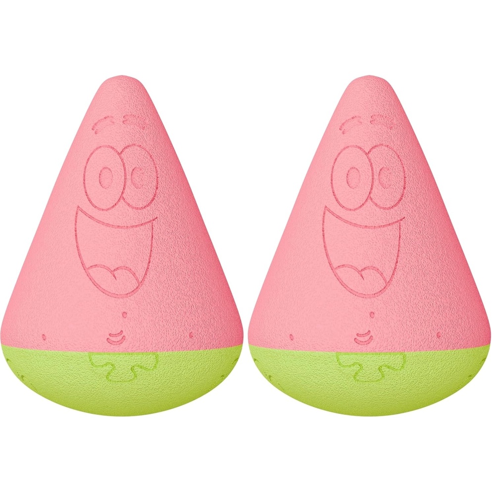 wet n wild SpongeBob SquarePants Collection Makeup Sponge, Hydrophilic Reusable 3D Hourglass Beauty Blender – Squidward Tentacles(Patrick estrella)