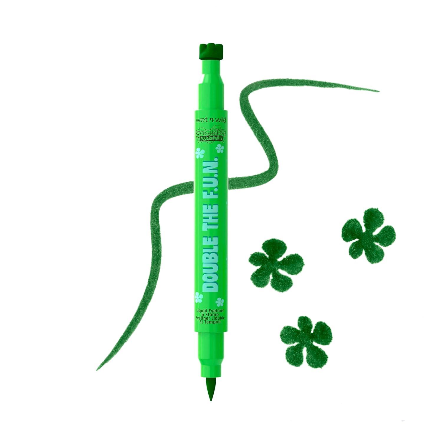 wet n wild Spongebob Double The F.U.N. Liquid Eyeliner & Stamp – Party’s Here