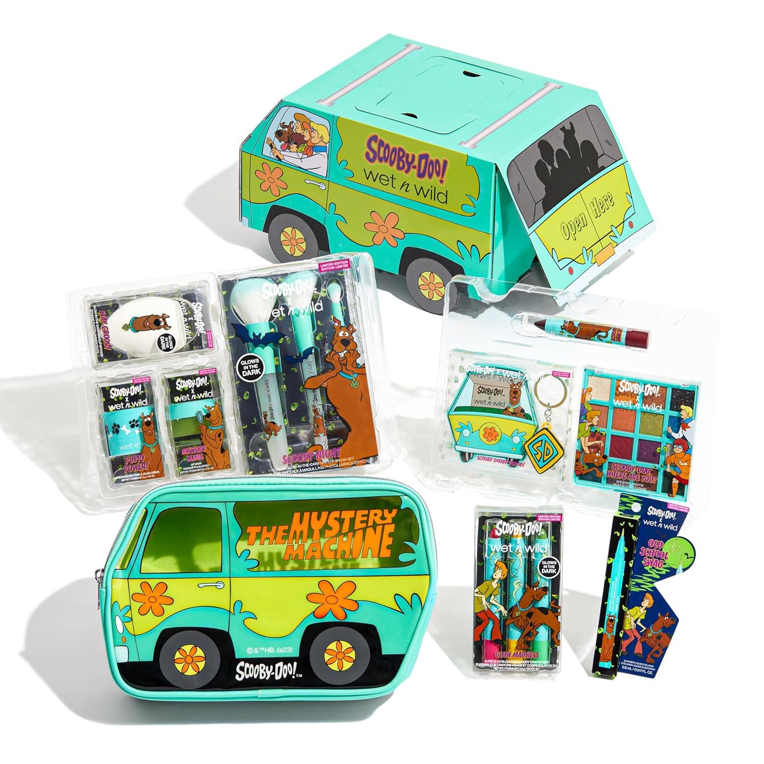 wet n wild Marilyn Monroe Collection PR Box – Makeup Set with Versatile Brushes, Buildable & Blendable Palettes, Vibrant Colors, & Lip Glosses for Unique Looks, Cruelty-Free & Vegan(Scooby Doo)