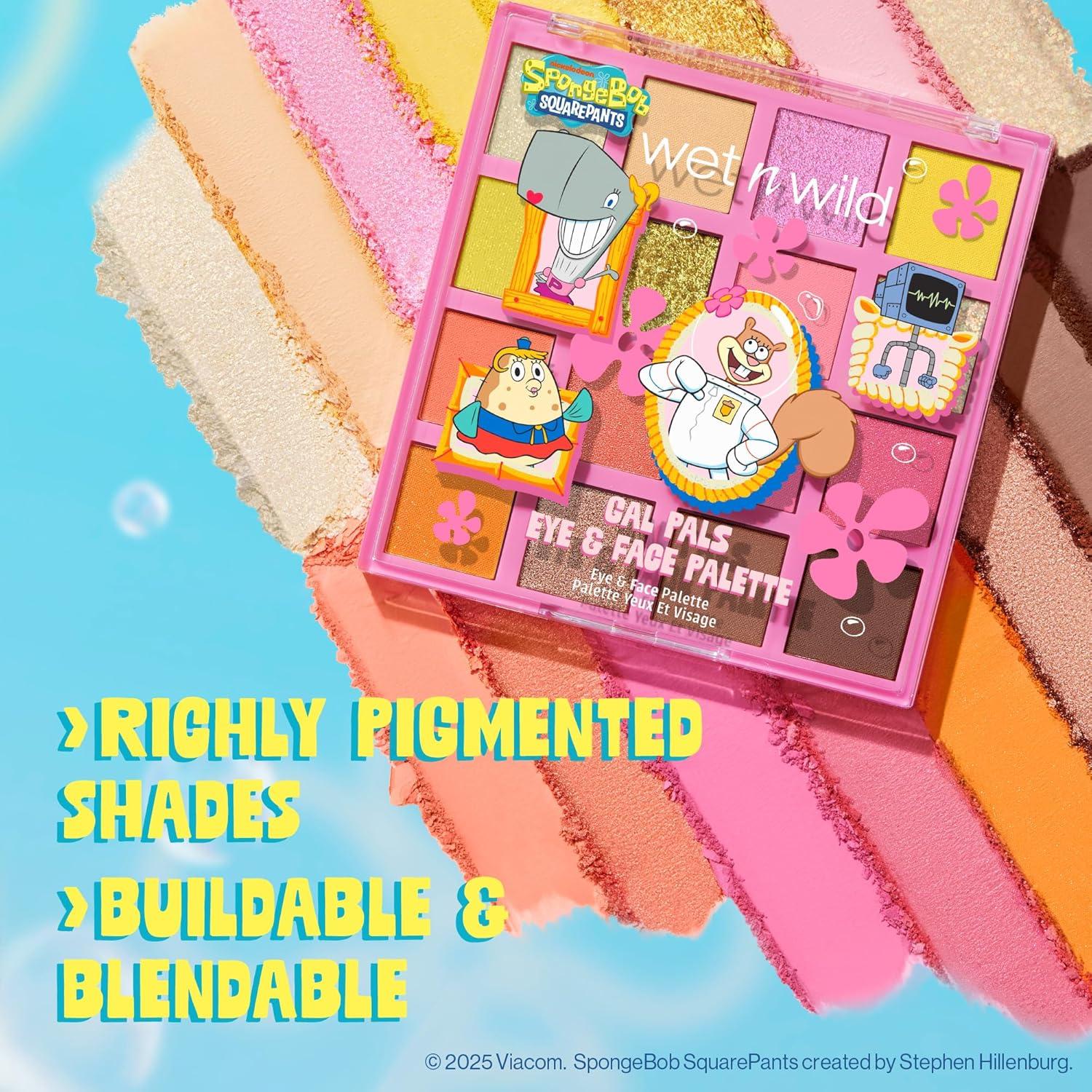 wet n wild My Melody and Kuromi Eye & Face Palette – Cozy Cuteness(Gal Pals)