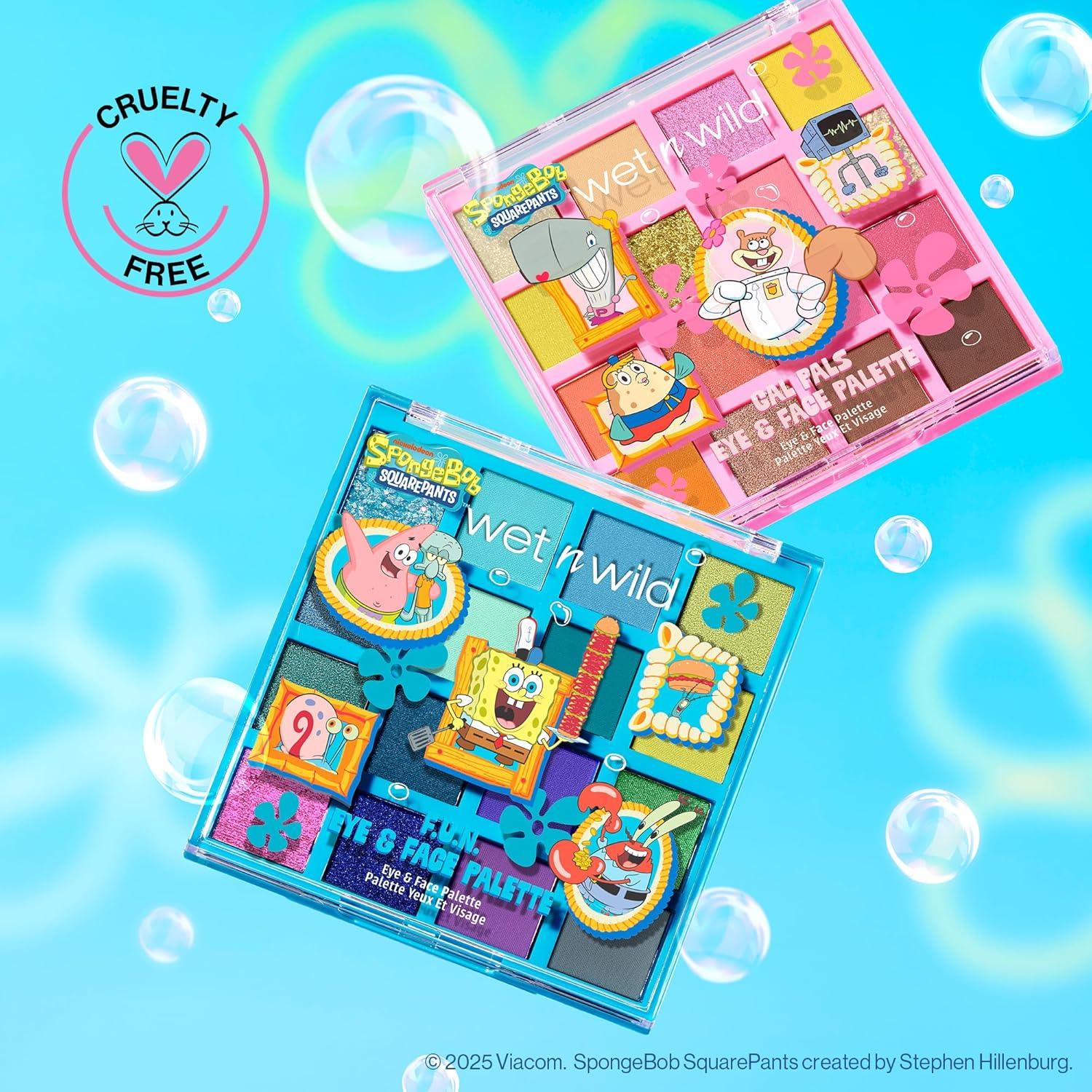 wet n wild My Melody and Kuromi Eye & Face Palette – Cozy Cuteness(Gal Pals)