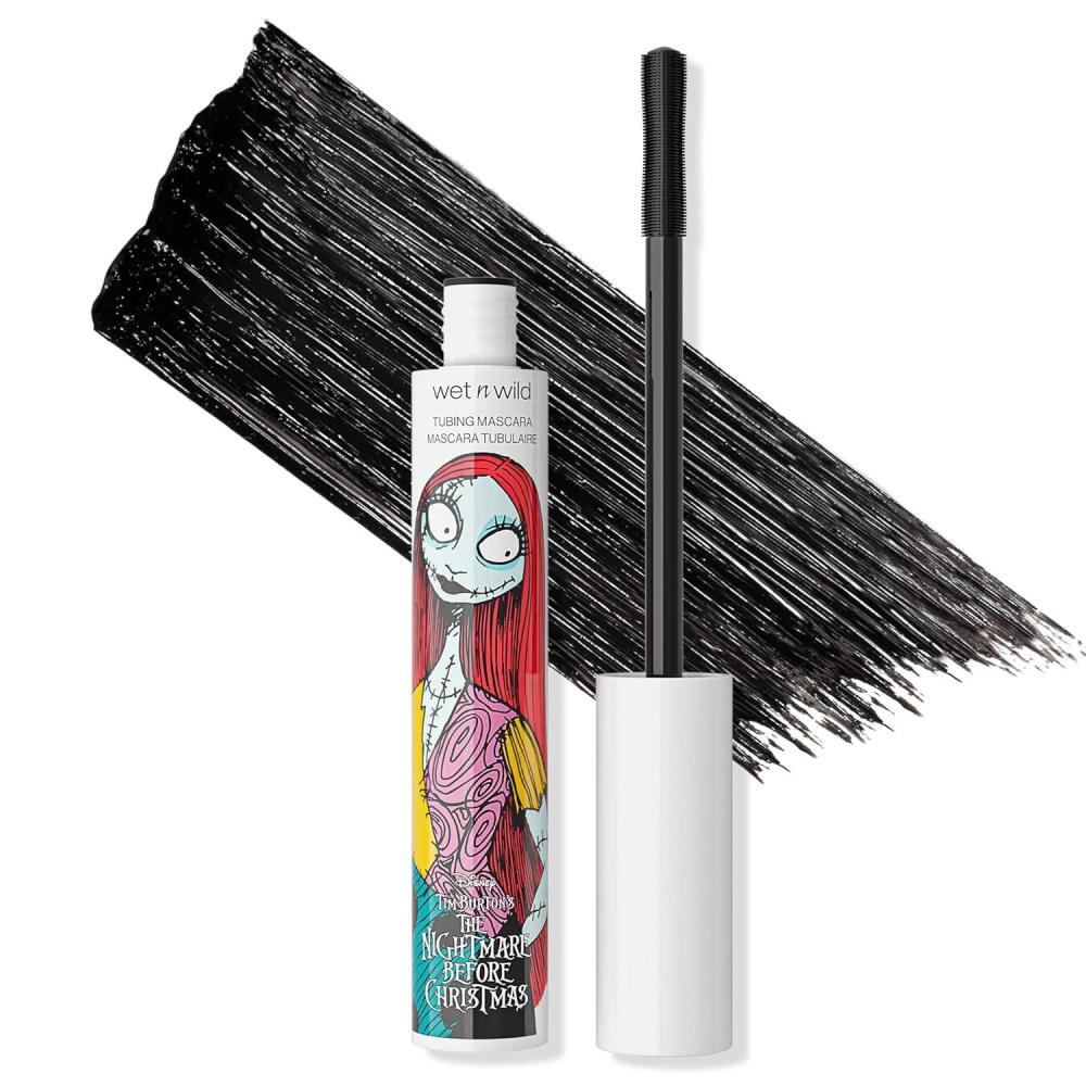 wet n wild SpongeBob Splash On Waterproof Mascara, Bold Black Mascara for Volume, Definition & Long-Lasting Wear, Cruelty Free – Dive Deep(Doll Eyes)