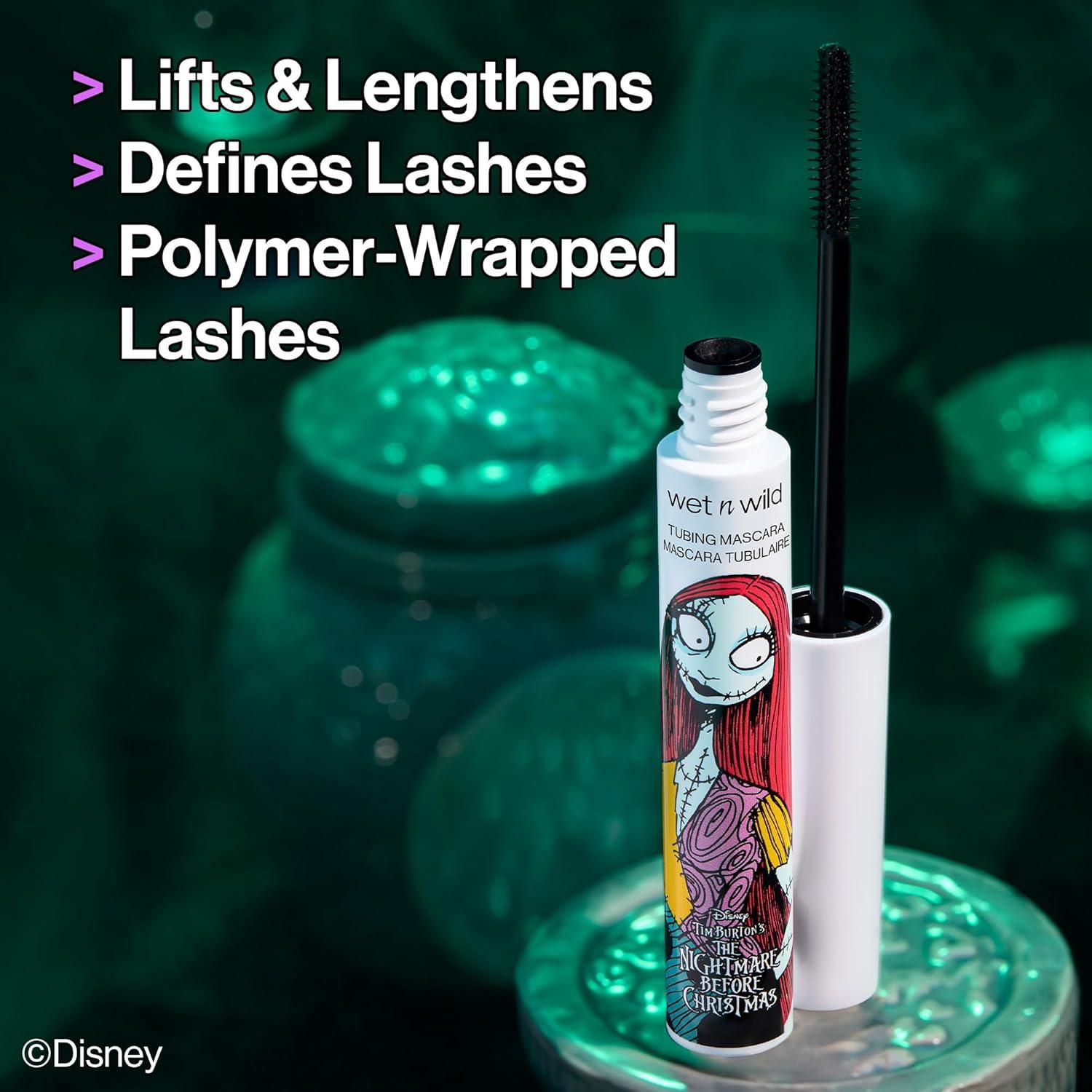 wet n wild SpongeBob Splash On Waterproof Mascara, Bold Black Mascara for Volume, Definition & Long-Lasting Wear, Cruelty Free – Dive Deep(Doll Eyes)
