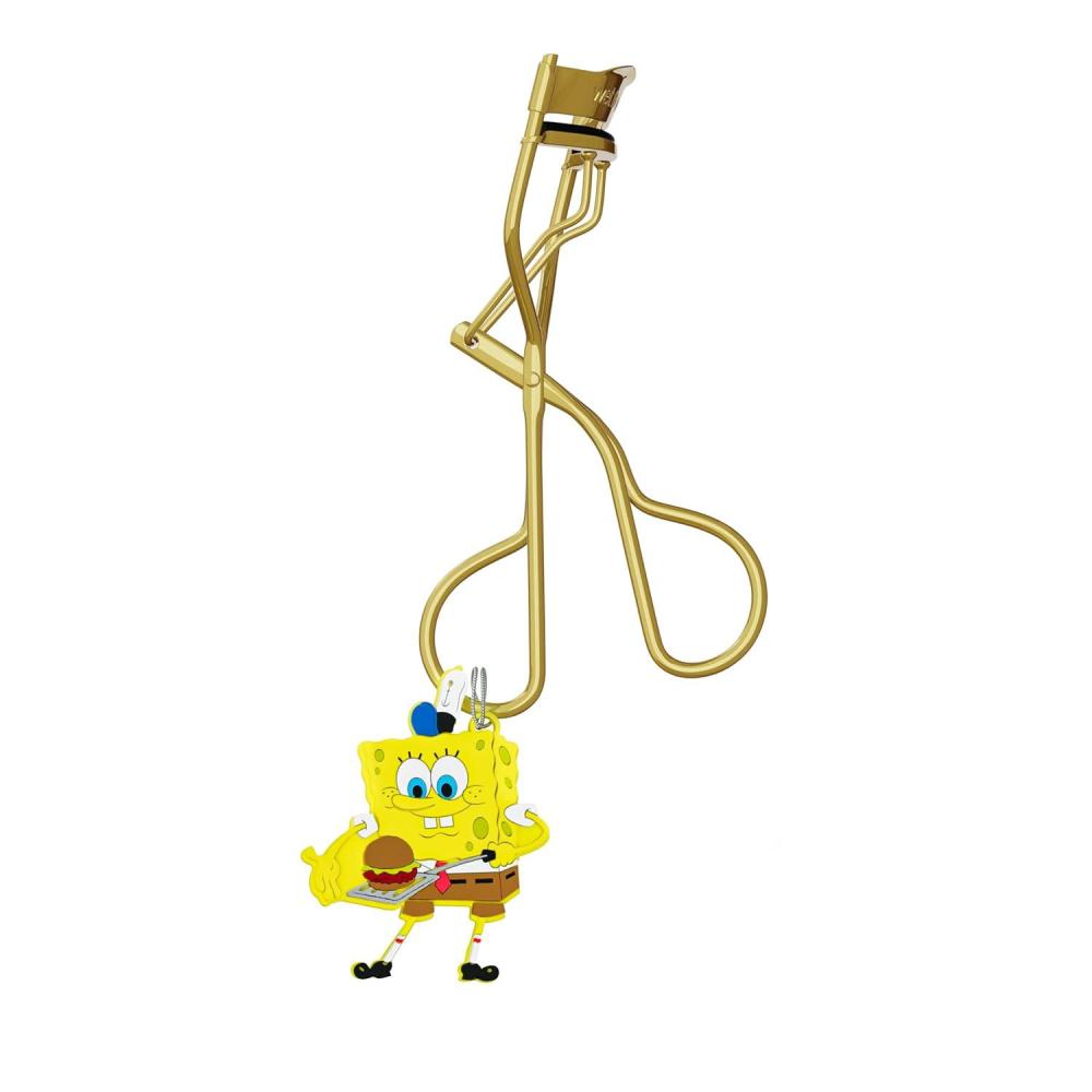 wet n wild Eyelash Curler & Charm, Gentle Silicone Cushion Pad, Curls & Lifts Lashes – Spongebob(Spongebob)