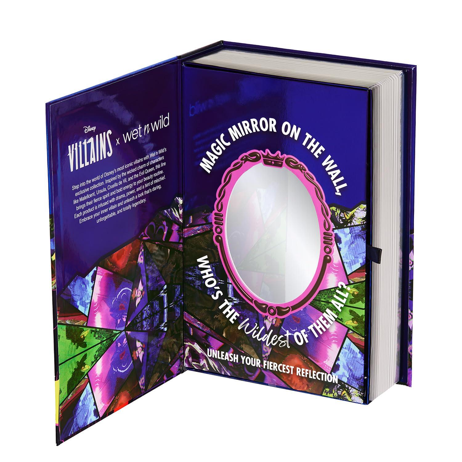 wet n wild Marilyn Monroe Collection PR Box – Makeup Set with Versatile Brushes, Buildable & Blendable Palettes, Vibrant Colors, & Lip Glosses for Unique Looks, Cruelty-Free & Vegan(Disney Villains)