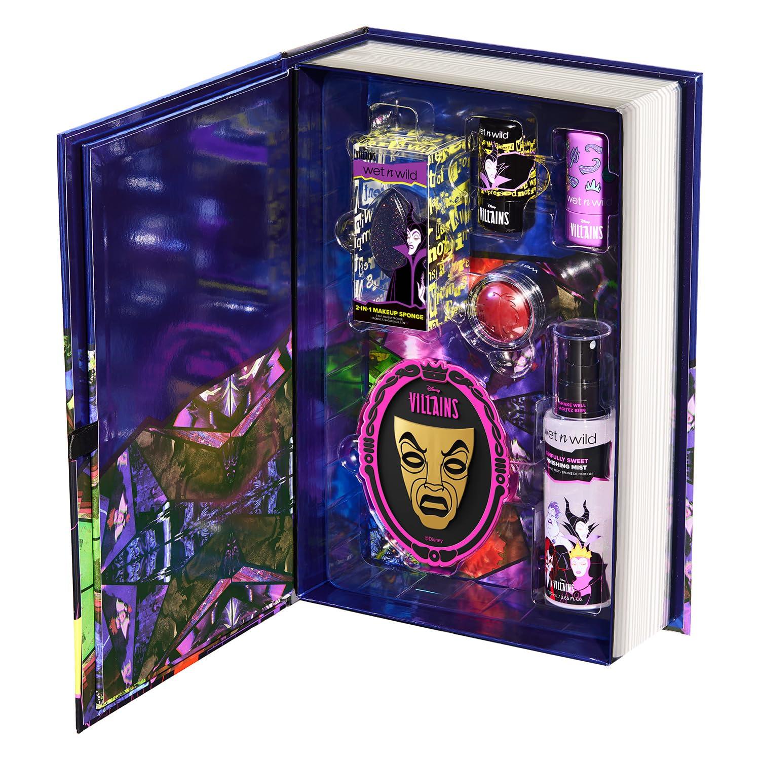 wet n wild Marilyn Monroe Collection PR Box – Makeup Set with Versatile Brushes, Buildable & Blendable Palettes, Vibrant Colors, & Lip Glosses for Unique Looks, Cruelty-Free & Vegan(Disney Villains)
