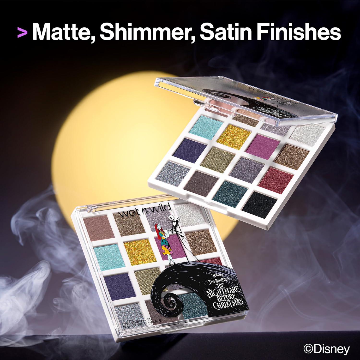 wet n wild Marilyn Monroe Collection PR Box – Makeup Set with Versatile Brushes, Buildable & Blendable Palettes, Vibrant Colors, & Lip Glosses for Unique Looks, Cruelty-Free & Vegan(Nightmare Before Christmas)