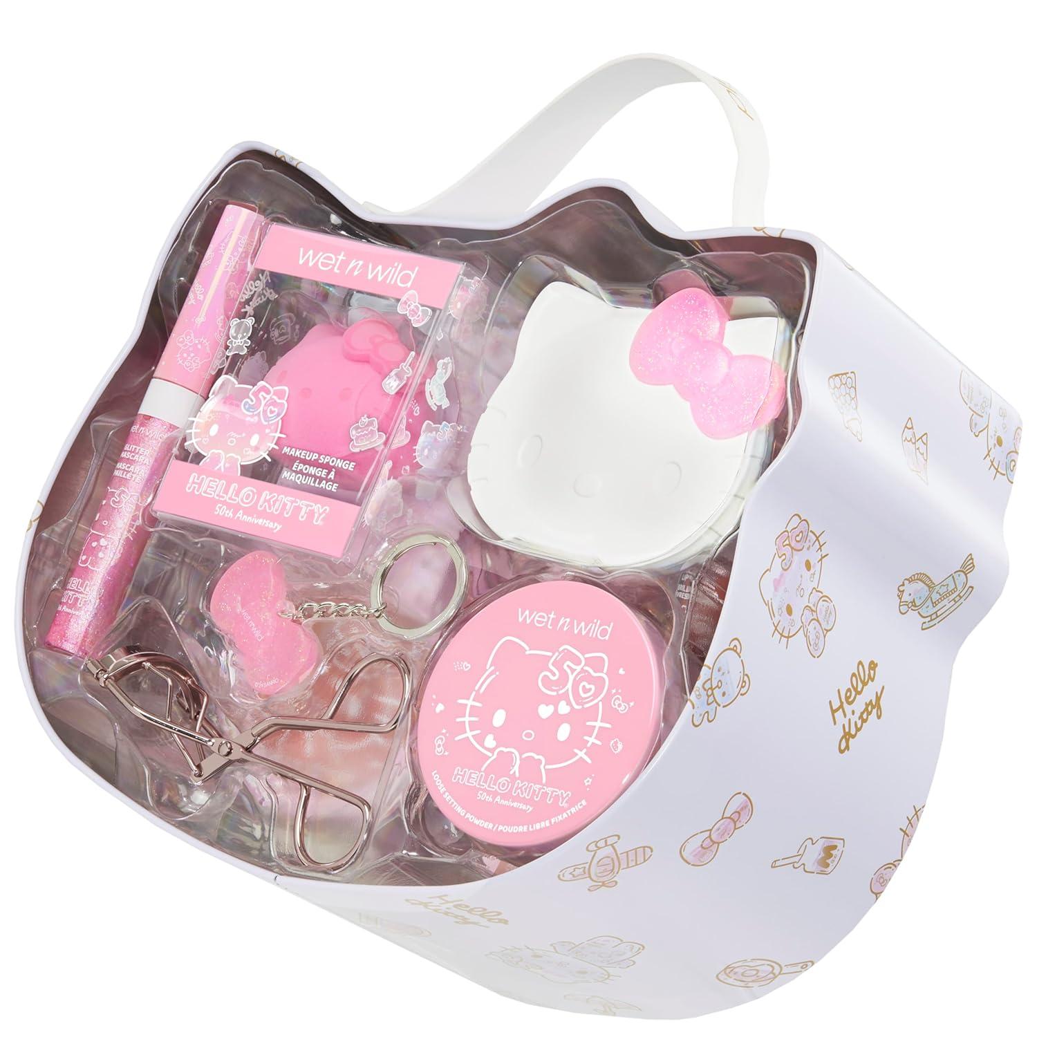 wet n wild Marilyn Monroe Collection PR Box – Makeup Set with Versatile Brushes, Buildable & Blendable Palettes, Vibrant Colors, & Lip Glosses for Unique Looks, Cruelty-Free & Vegan(Hello Kitty)