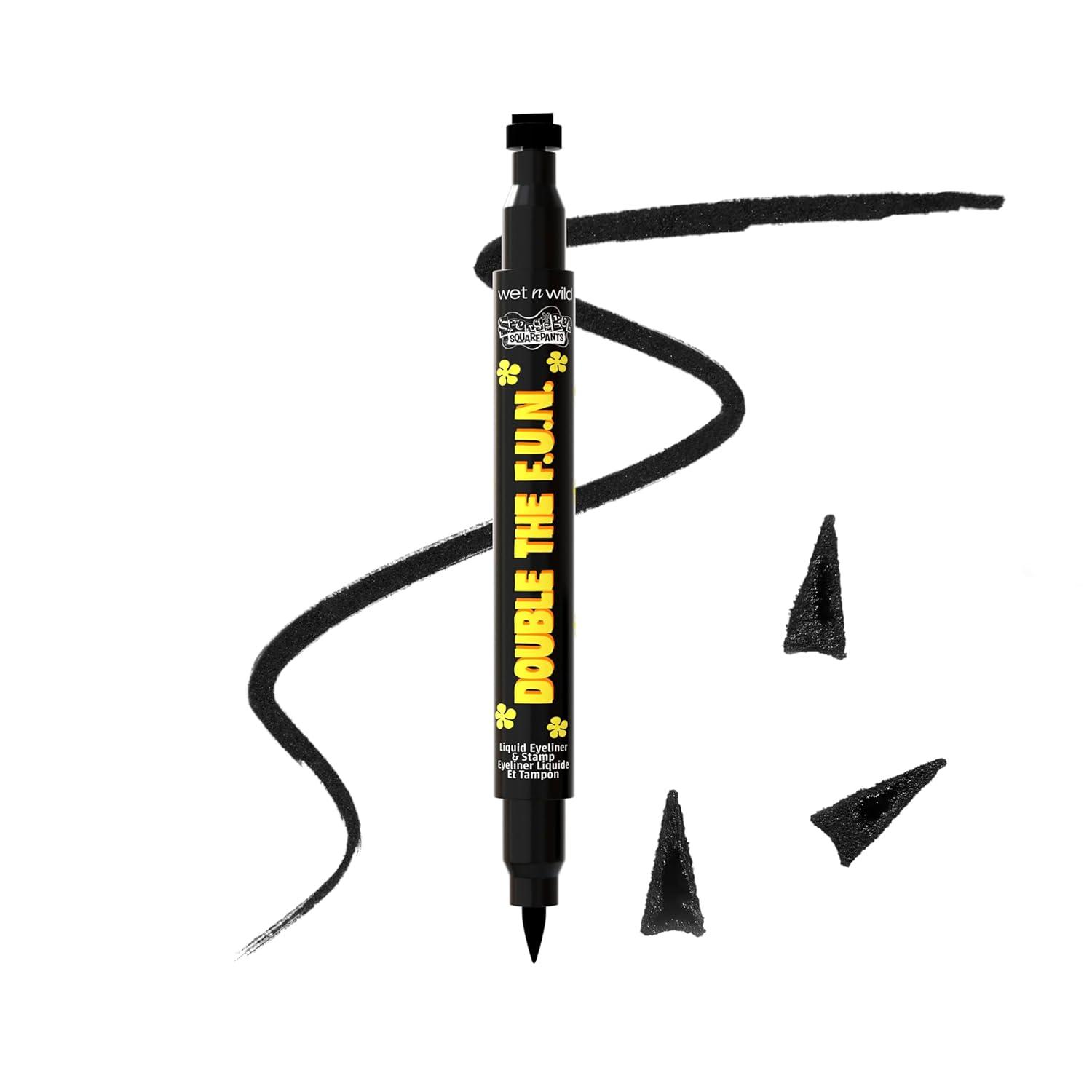 wet n wild Spongebob Double The F.U.N. Liquid Eyeliner & Stamp – Best Day Ever