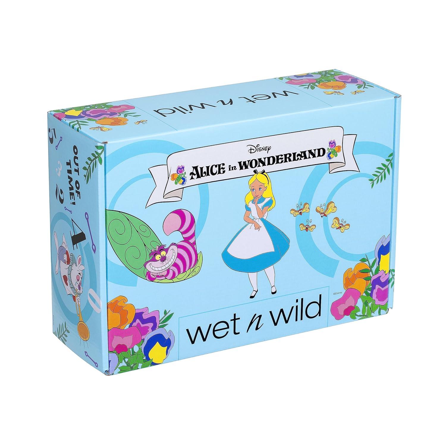 wet n wild Marilyn Monroe Collection PR Box – Makeup Set with Versatile Brushes, Buildable & Blendable Palettes, Vibrant Colors, & Lip Glosses for Unique Looks, Cruelty-Free & Vegan(Alice In Wonderland)