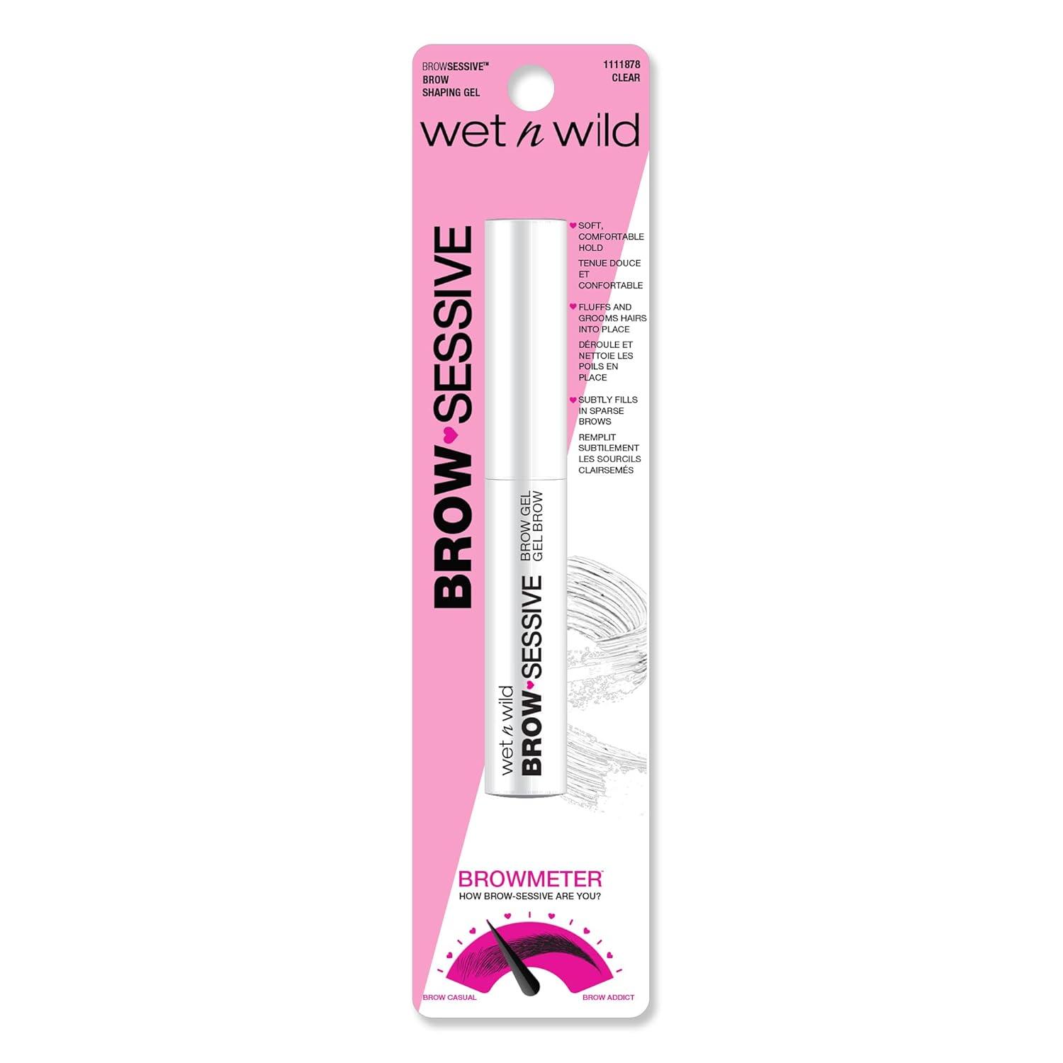 wet n wild Brow-Sessive Eyebrow Shaping Makeup Gel Blonde(Clear)