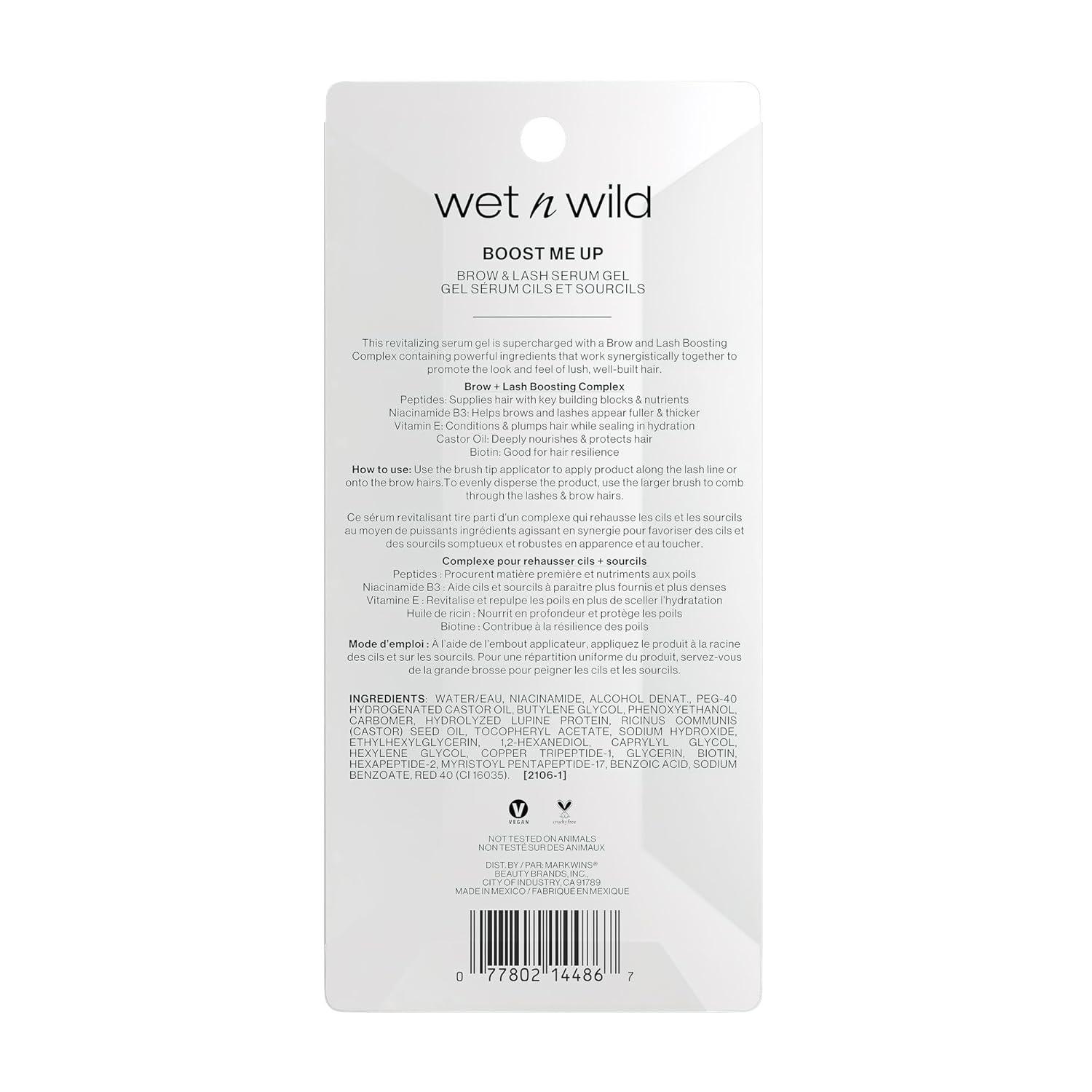 wet n wild Boost Me Up Brow And Lash Growth Enhancing Serum