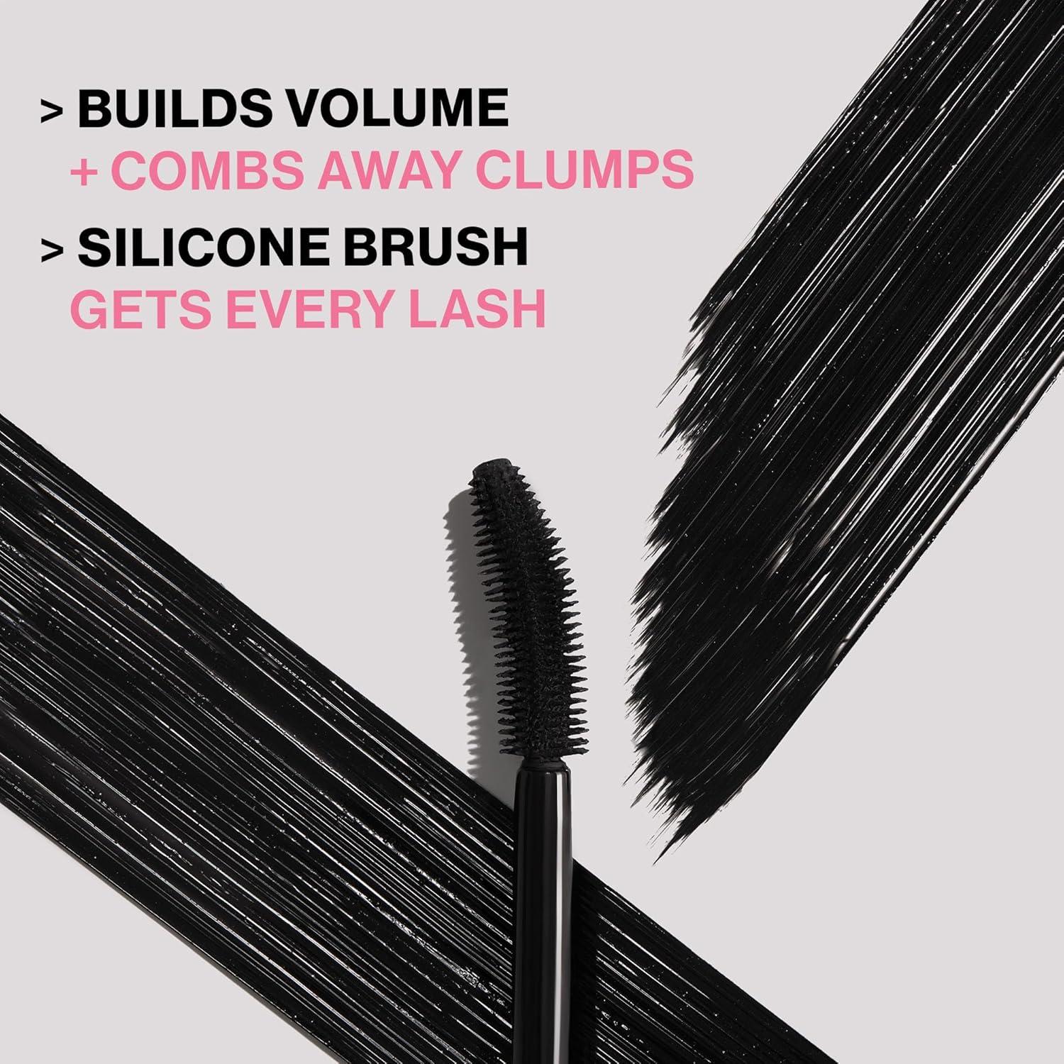 wet n wild So Defined Mascara, Volumizing & Lengthining with a Buildable Castor Oil-Infused Formula, Long-Lasting Clump-Free Application for Visibly lifted lashes, Vegan & Cruelty-Free – BLACK(Black)