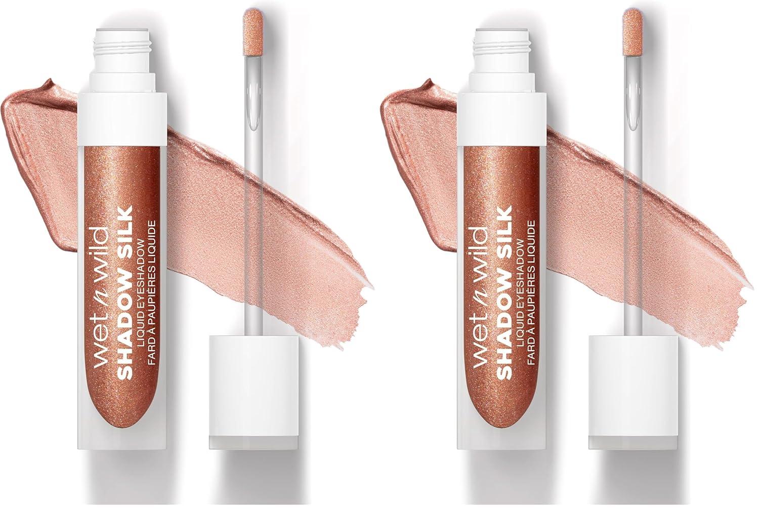 wet n wild Shadow Silk Liquid Eyeshadowmauve Over Pink(Heart Of Rose Gold)