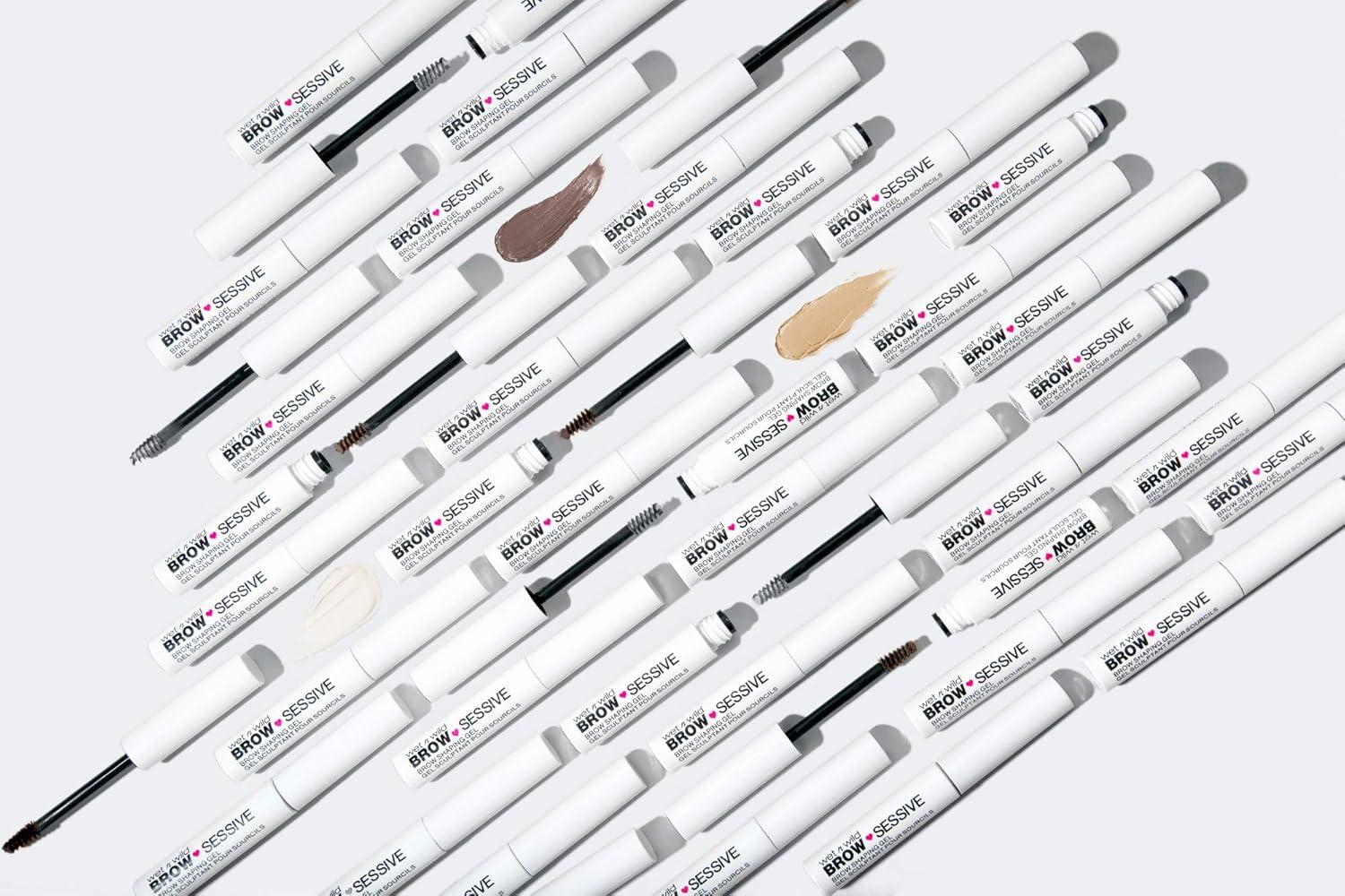wet n wild Brow-Sessive Eyebrow Shaping Makeup Gel Blonde(Brown)