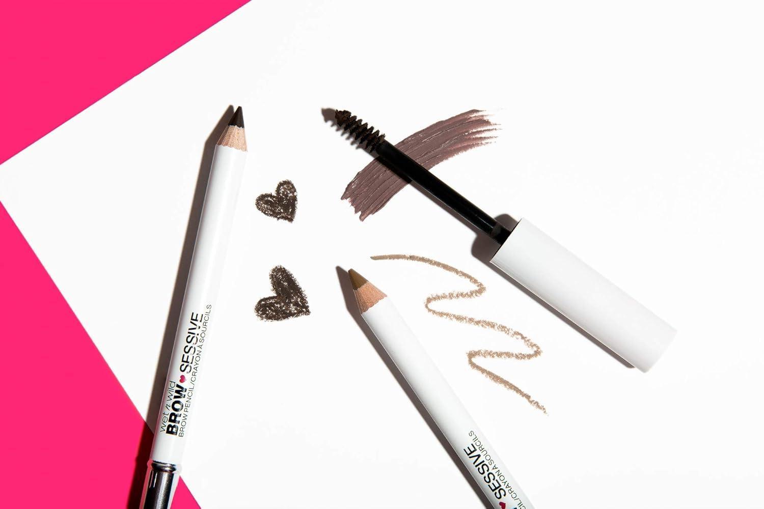 wet n wild Brow-Sessive Eyebrow Shaping Makeup Gel Blonde(Brown)
