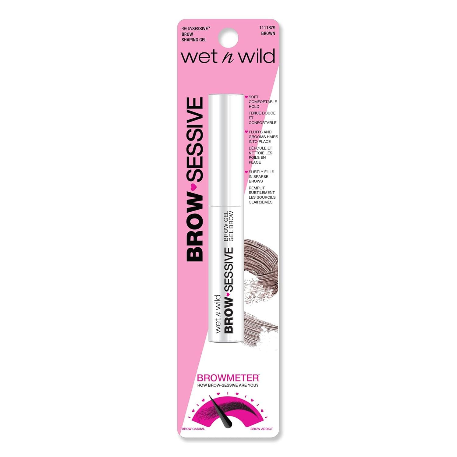 wet n wild Brow-Sessive Eyebrow Shaping Makeup Gel Blonde(Brown)
