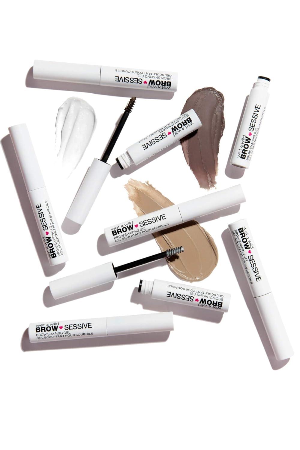 wet n wild Brow-Sessive Eyebrow Shaping Makeup Gel Blonde(Brown)