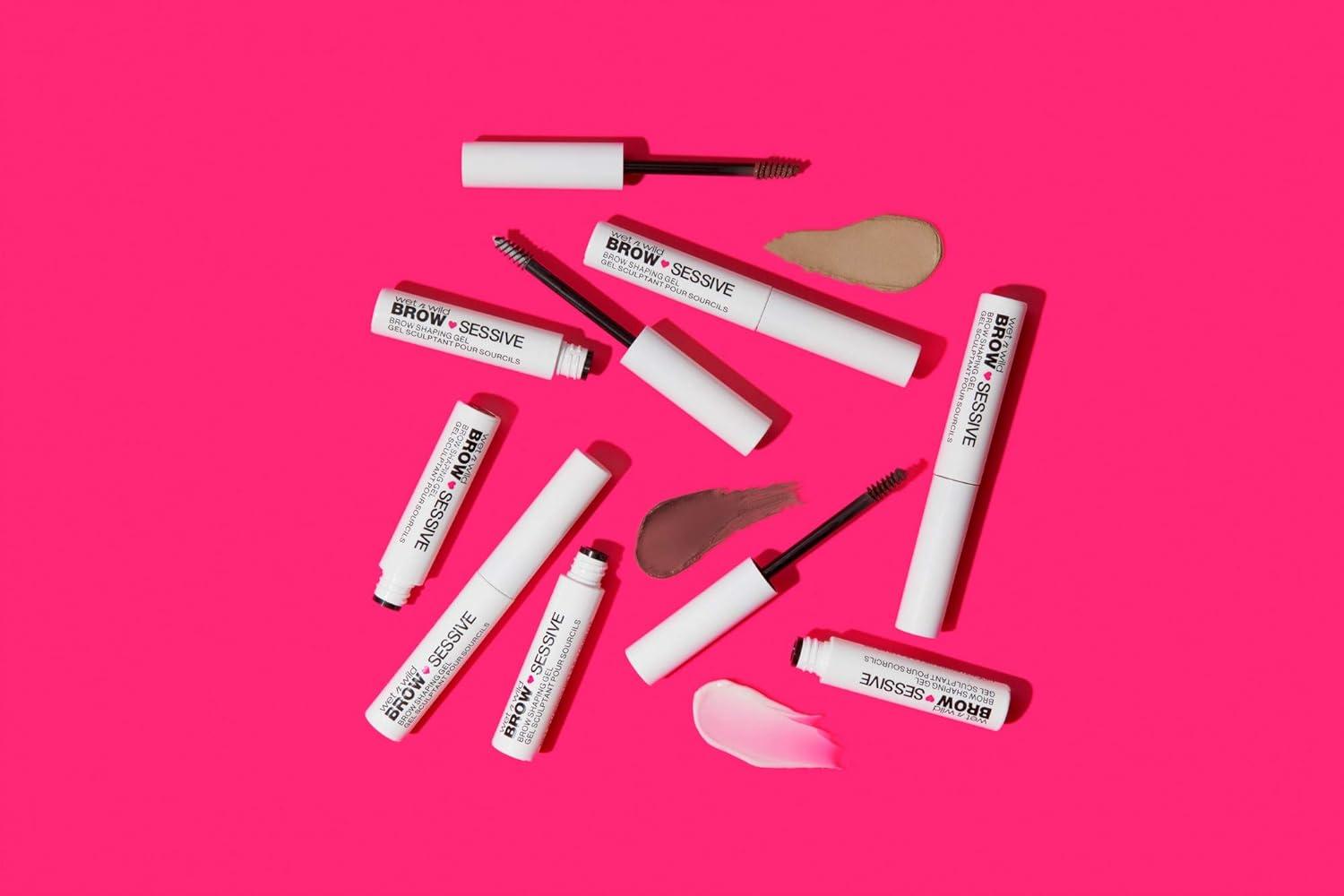 wet n wild Brow-Sessive Eyebrow Shaping Makeup Gel Blonde(Brown)