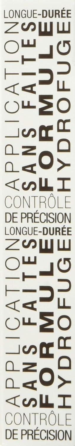 wet n wild H2O Proof Liquid Eyeliner, Waterproof & Smudge-Proof, Long-Lasting Definition, Precise Brush Applicator, Cruelty-Free – Dark Brown(Dark Brown)