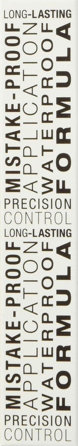 wet n wild H2O Proof Liquid Eyeliner, Waterproof & Smudge-Proof, Long-Lasting Definition, Precise Brush Applicator, Cruelty-Free – Dark Brown(Dark Brown)